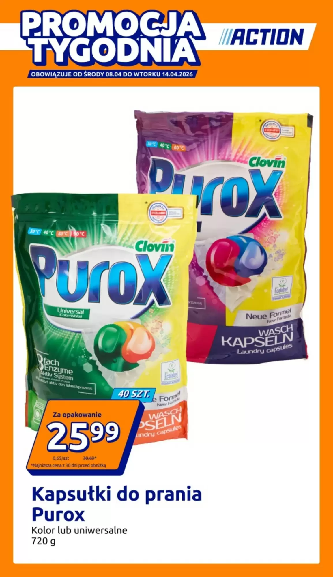 Action Gazetka 08.04.2026 - 14.04.2026