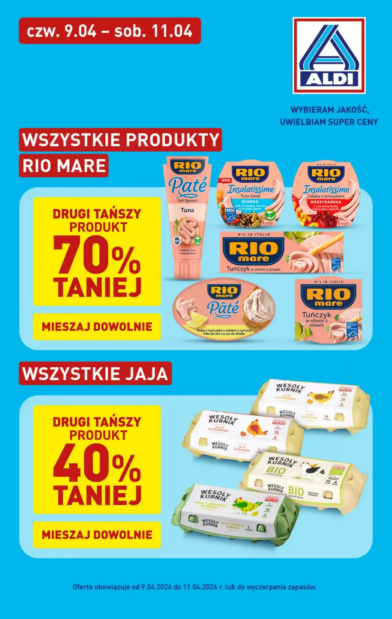 Aldi Gazetka 09.04.2026 - 11.04.2026