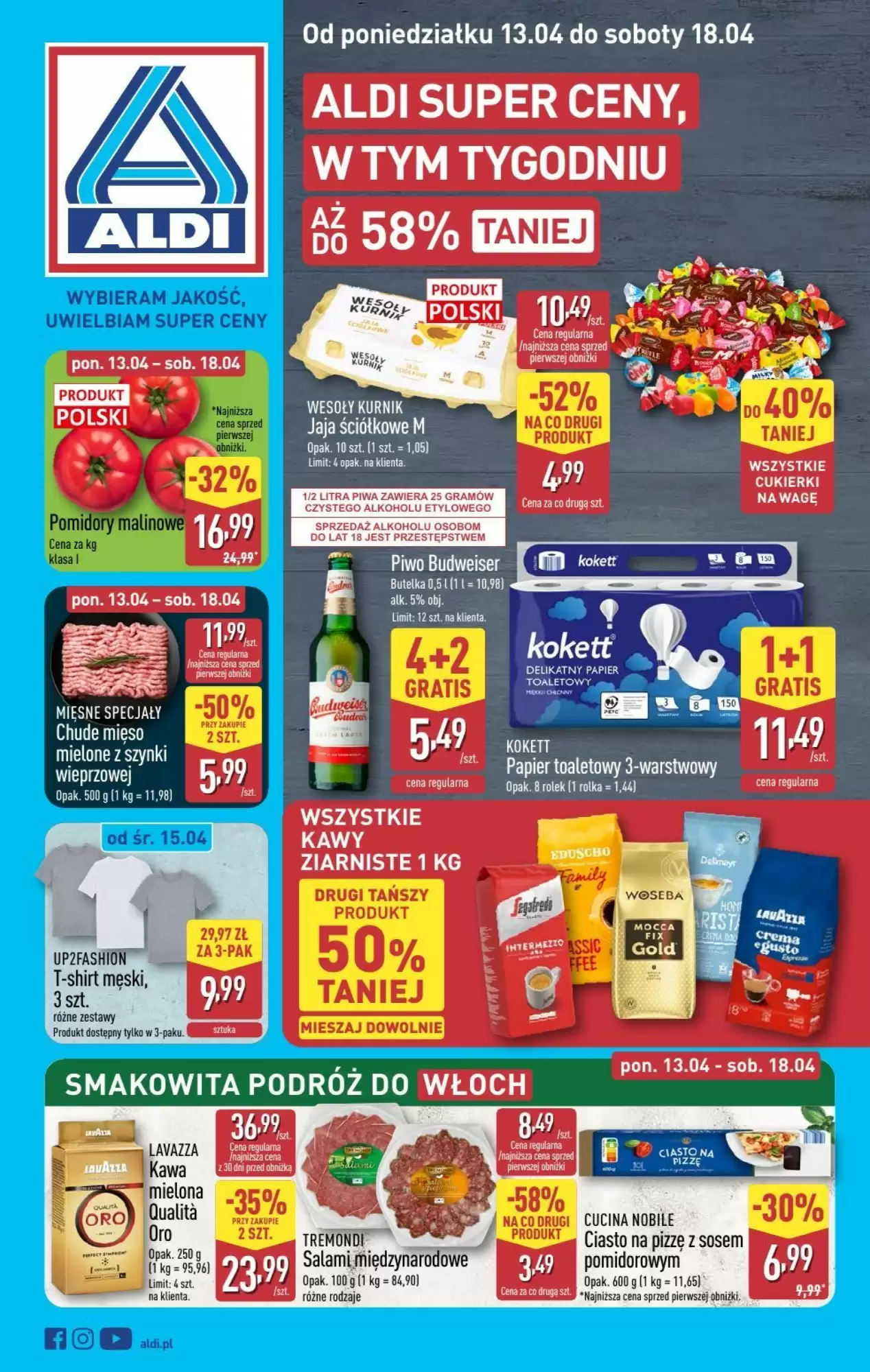 Aldi Gazetka 13.04.2026 - 18.04.2026