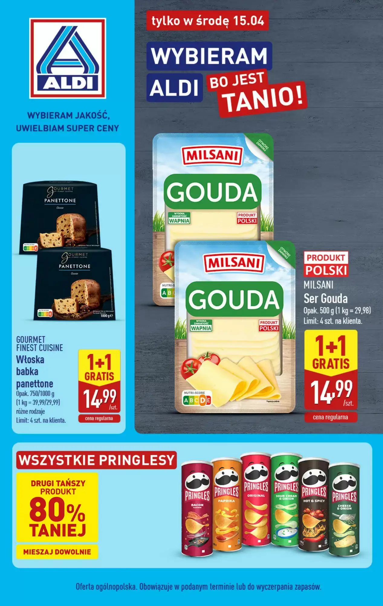 Aldi Gazetka 15.04.2026 - 15.04.2026