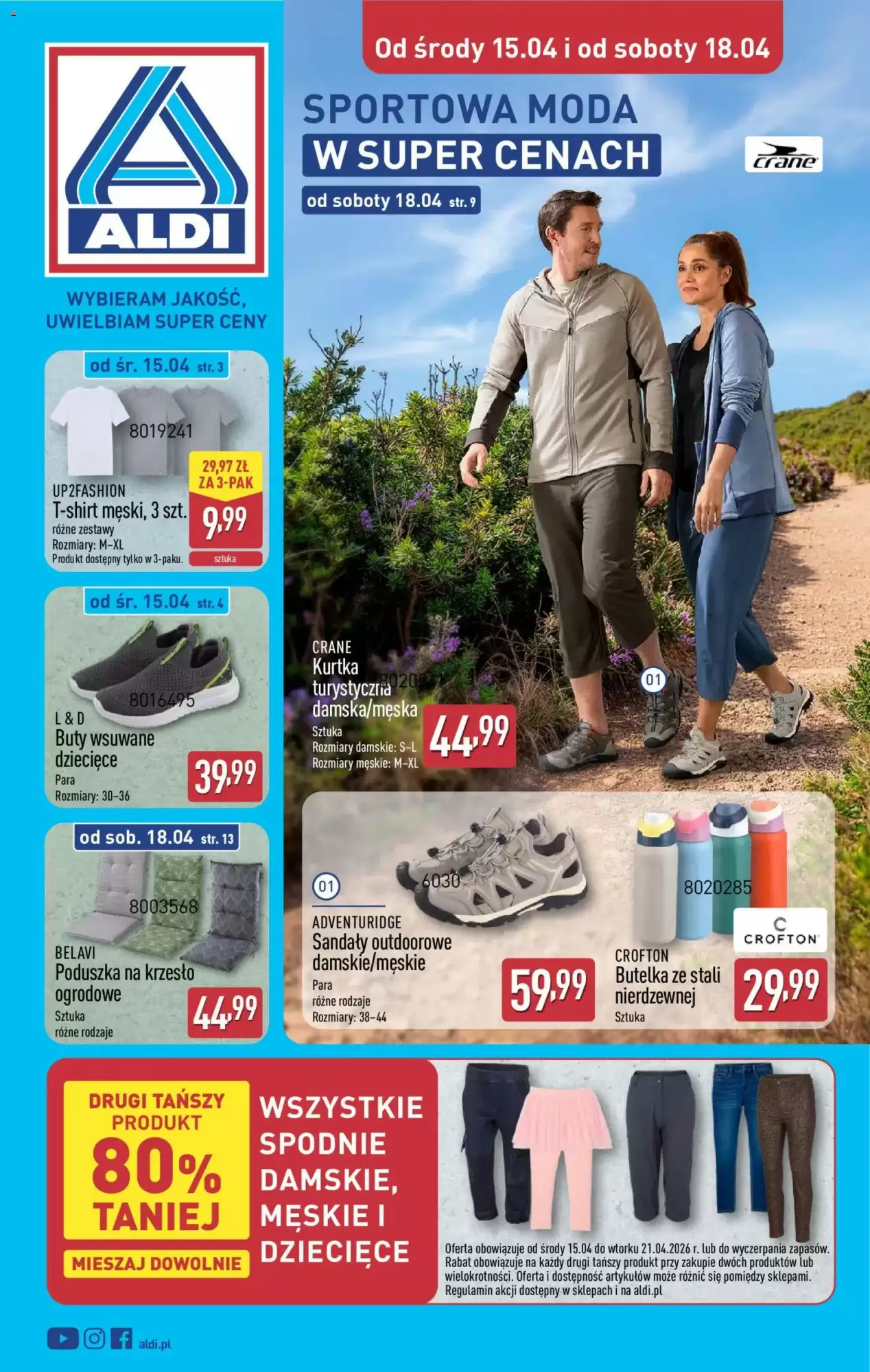 Aldi Gazetka 15.04.2026 - 25.04.2026