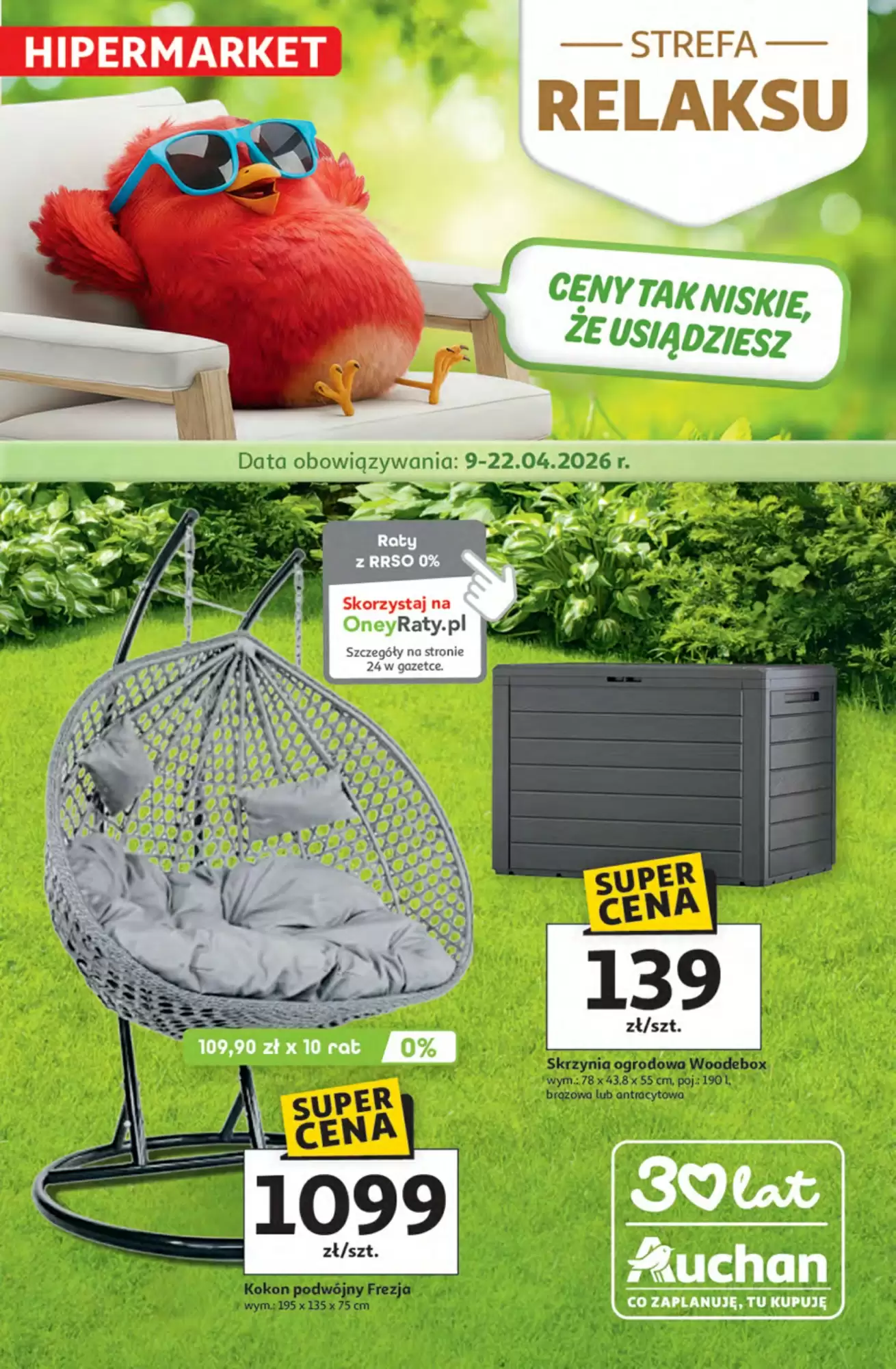 Auchan Gazetka 09.04.2026 - 22.04.2026