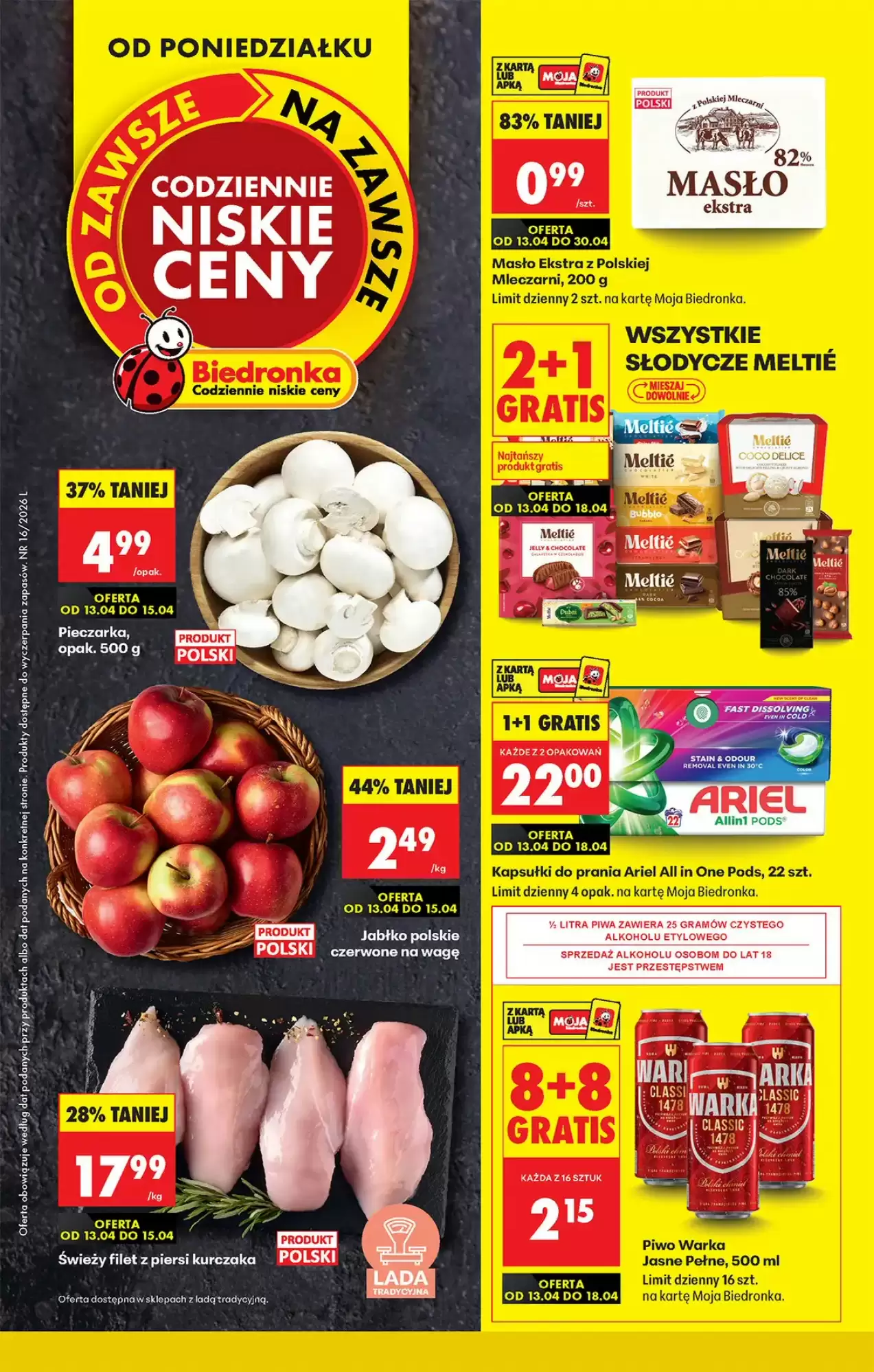 Biedronka Gazetka 13.04.2026 - 18.04.2026