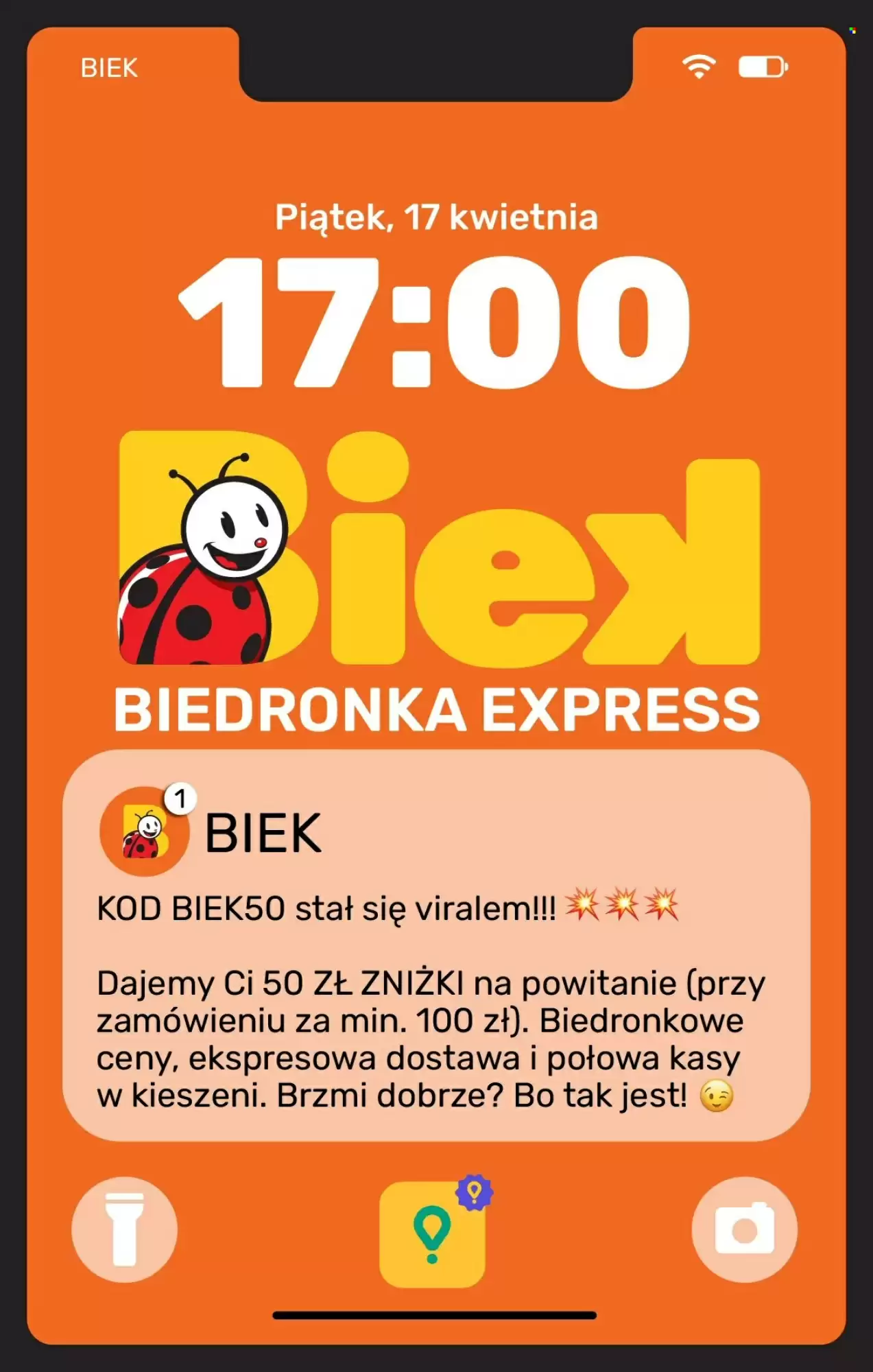Biedronka Gazetka 17.04.2026 - 19.04.2026