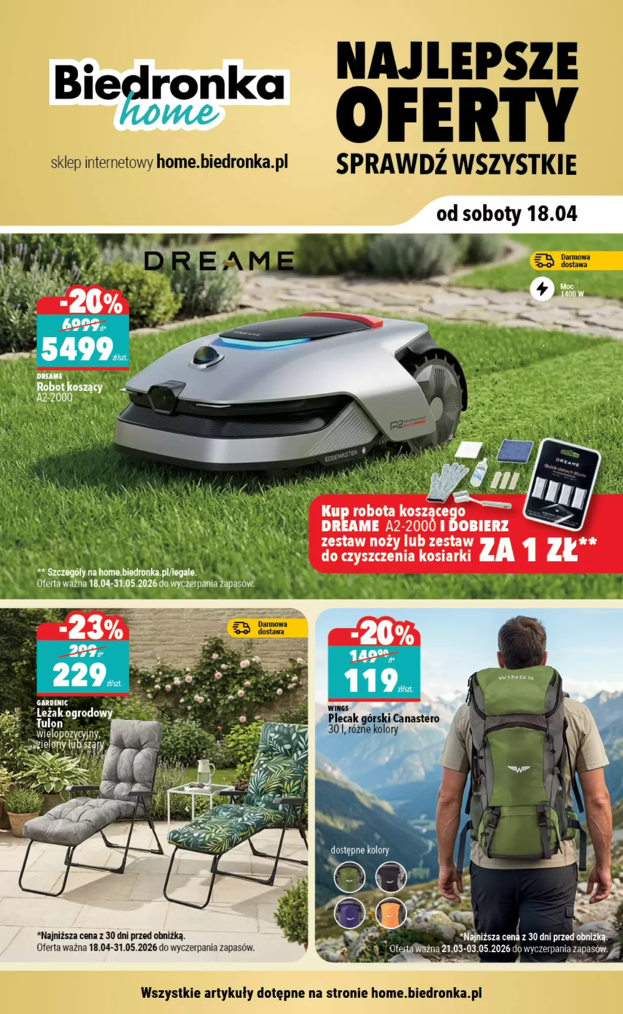 Biedronka Gazetka 18.04.2026 - 31.05.2026