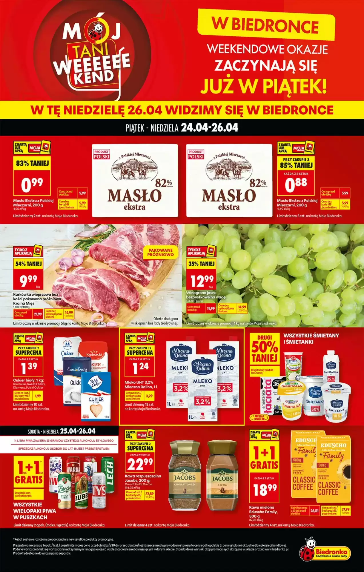 Biedronka Gazetka 24.04.2026 - 26.04.2026