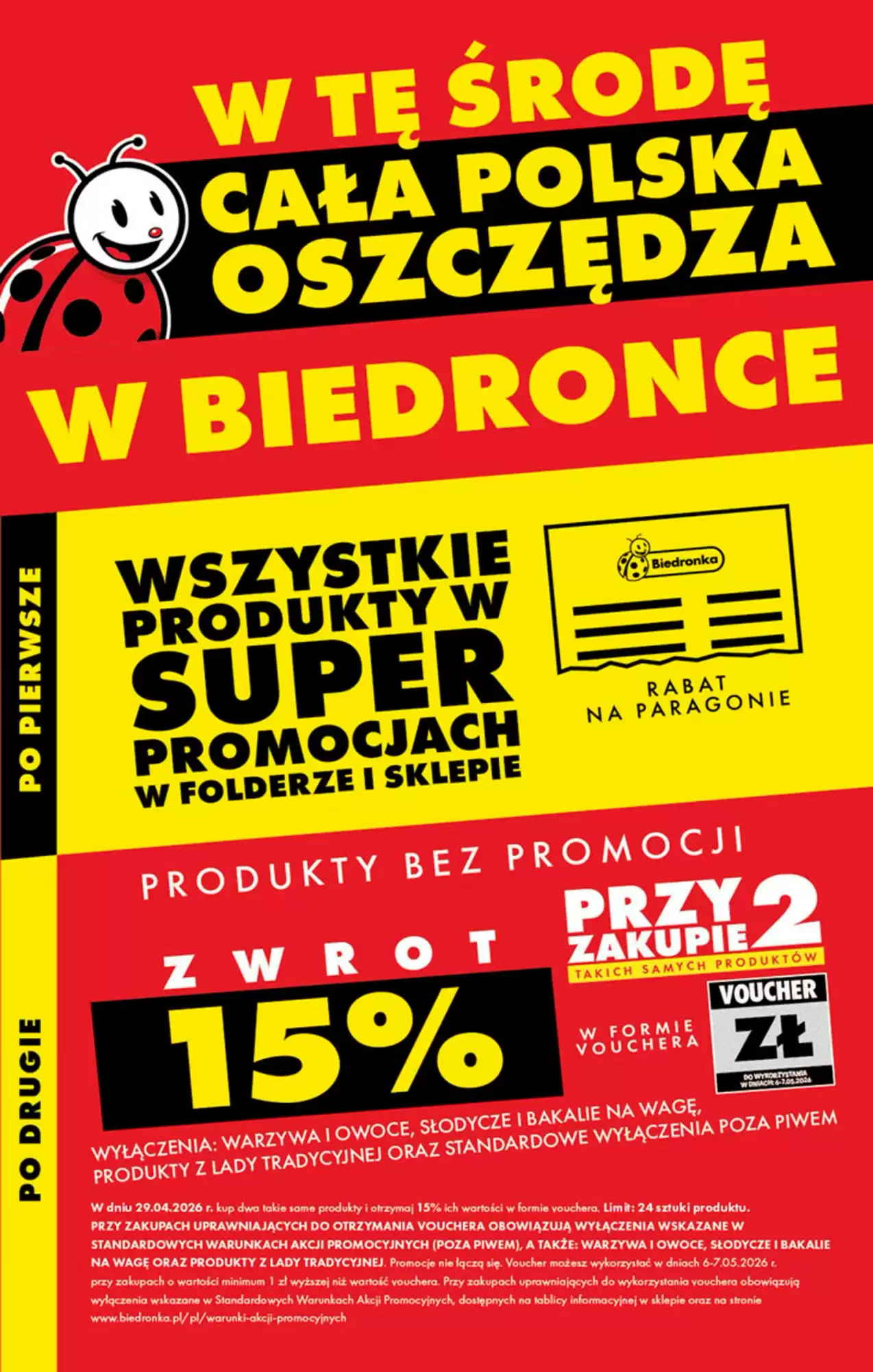 Biedronka Gazetka 29.04.2026 - 29.04.2026