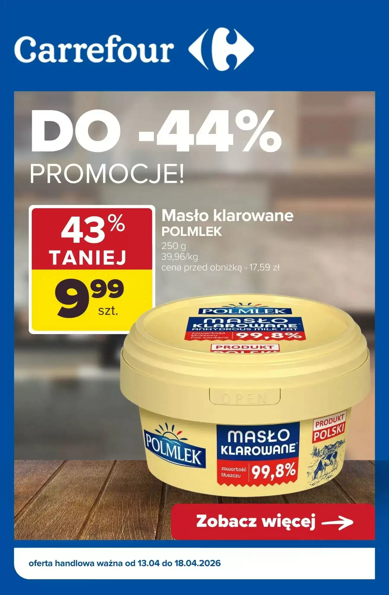Carrefour Gazetka 13.04.2026 - 18.04.2026