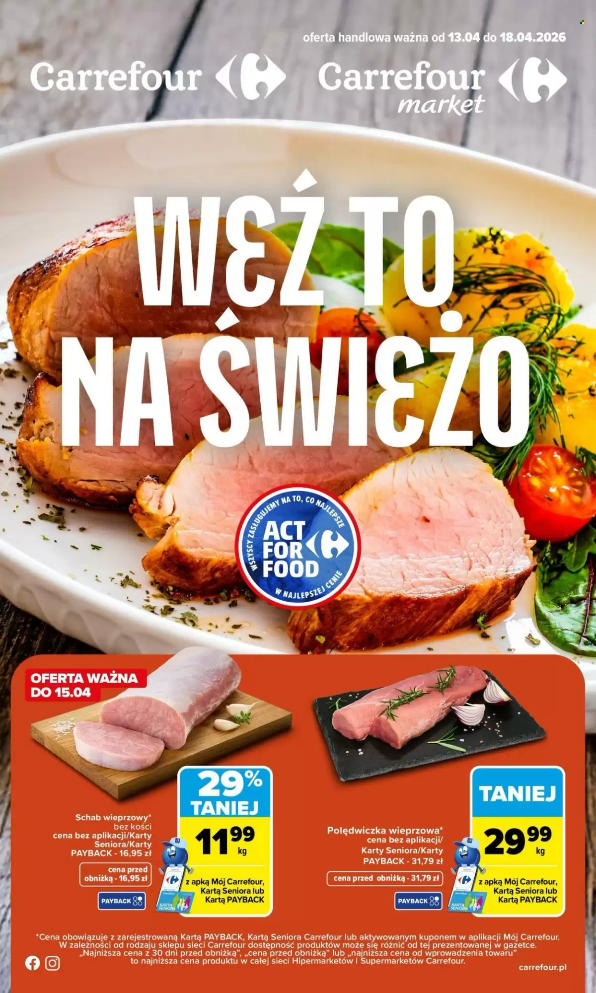 Carrefour Gazetka 13.04.2026 - 18.04.2026