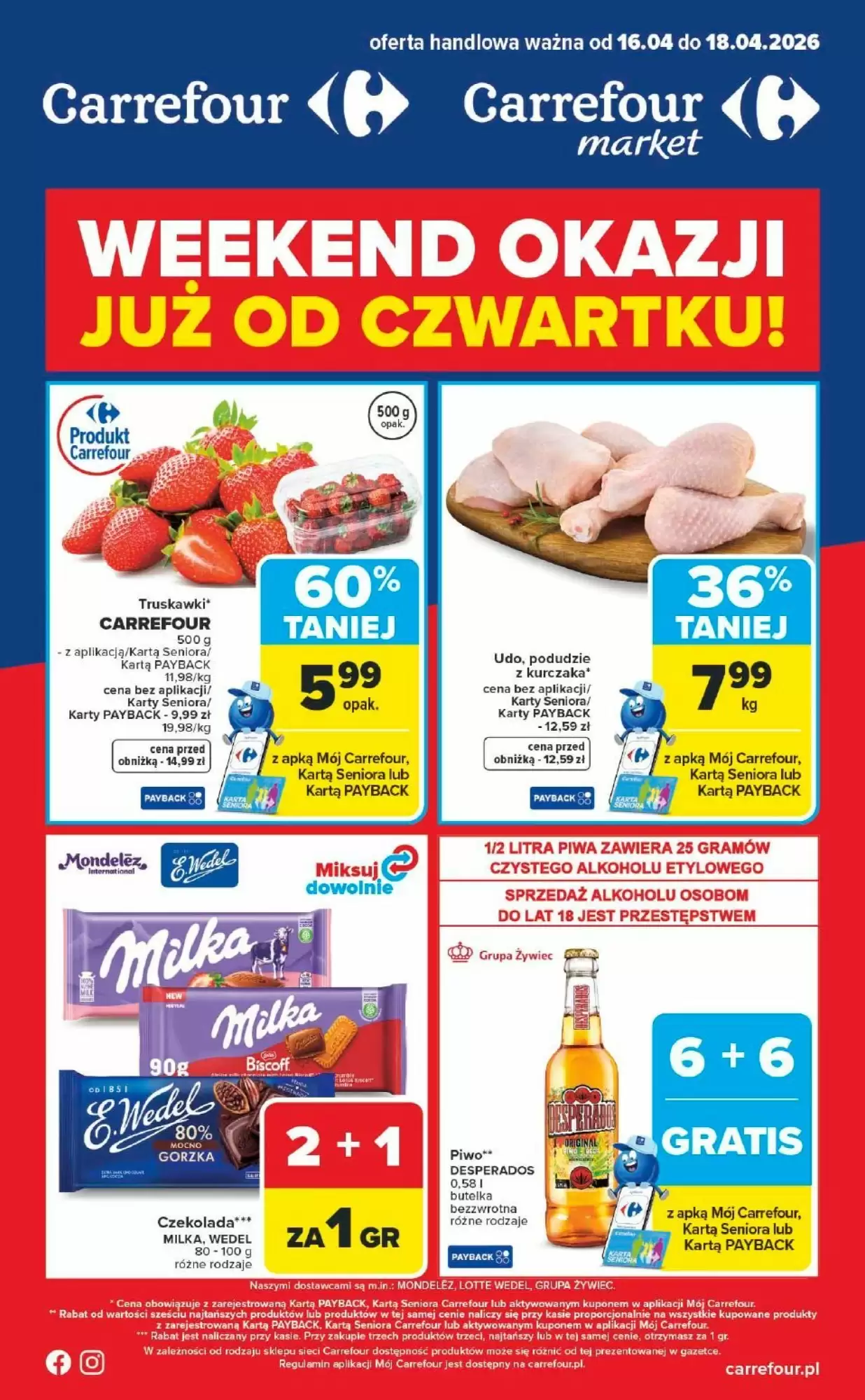 Carrefour Gazetka 16.04.2026 - 18.04.2026