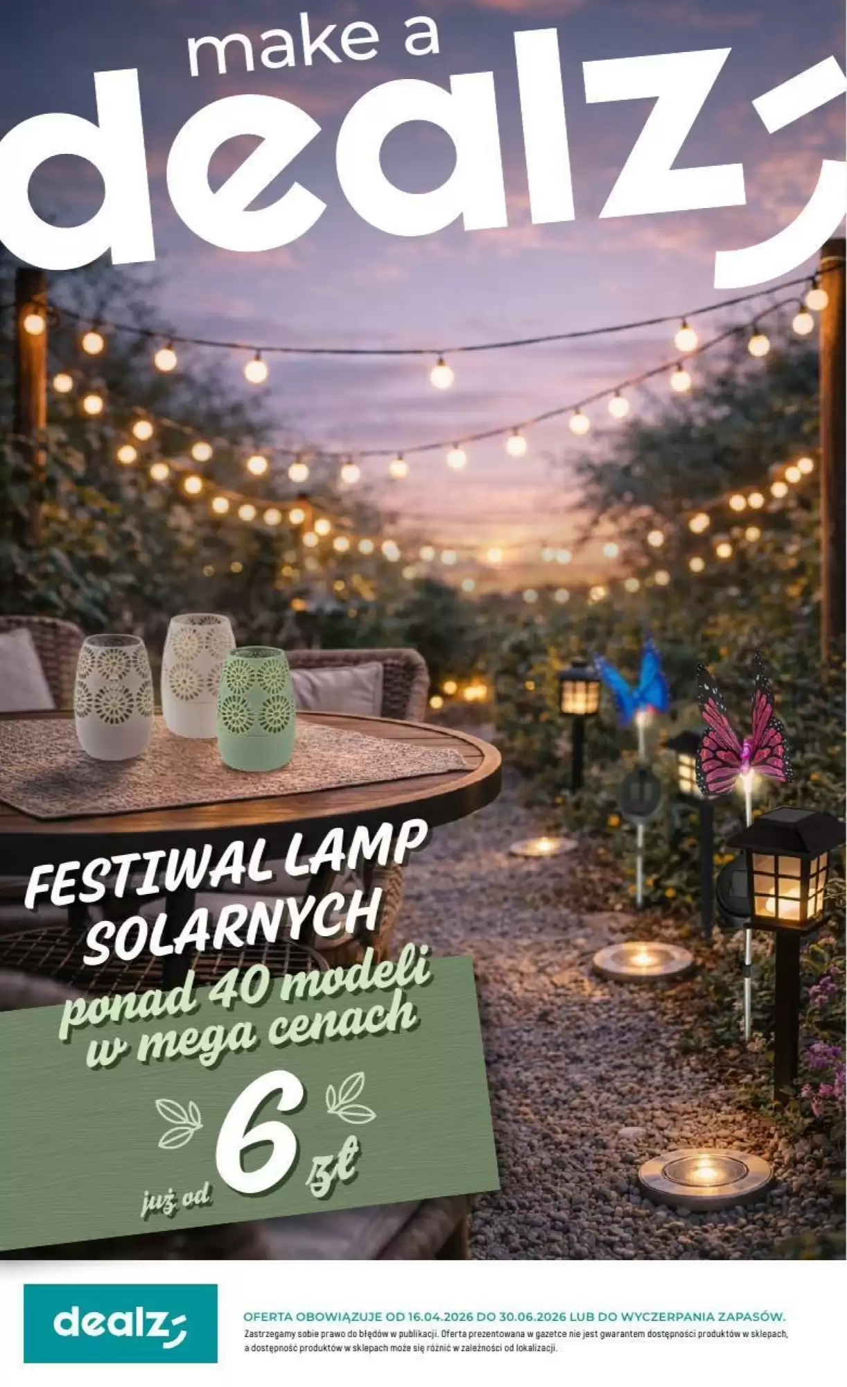 Dealz Gazetka 16.04.2026 - 30.06.2026