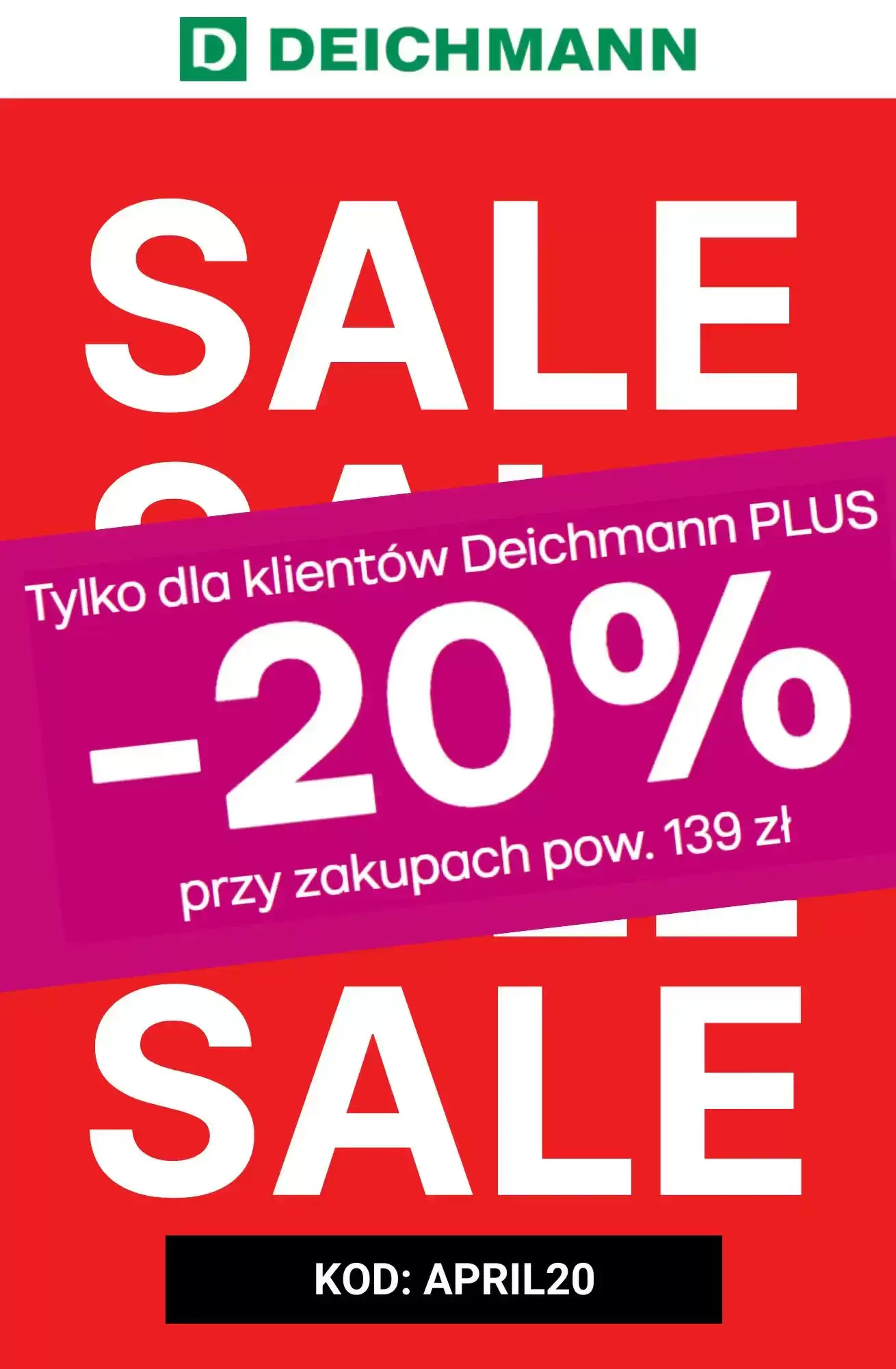 Deichmann Gazetka 17.04.2026 - 19.04.2026