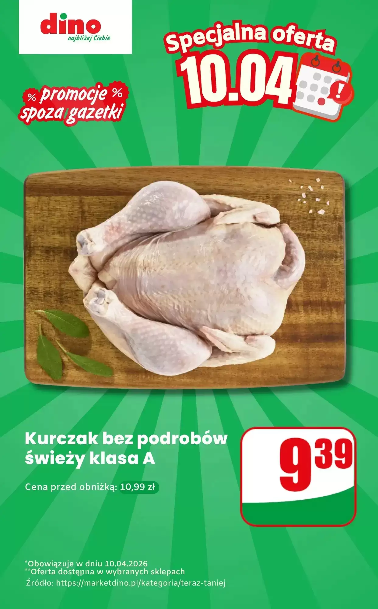 Dino Gazetka 10.04.2026 - 10.04.2026