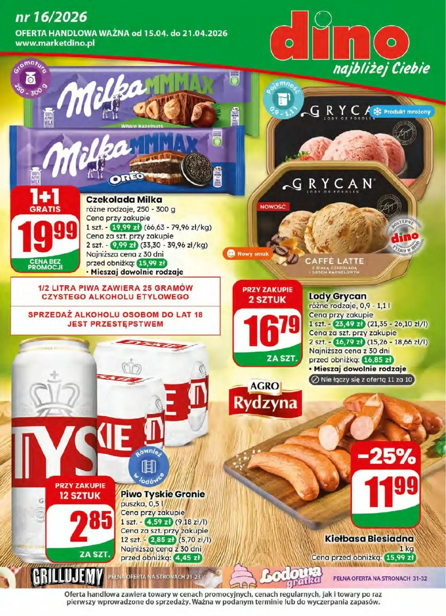 Dino Gazetka 15.04.2026 - 21.04.2026