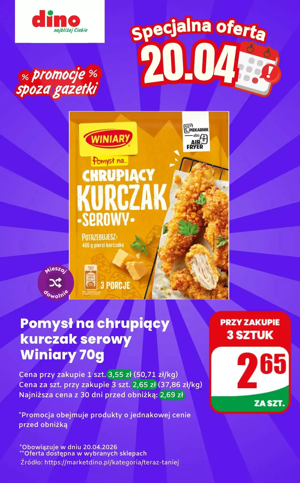 Dino Gazetka 20.04.2026 - 20.04.2026