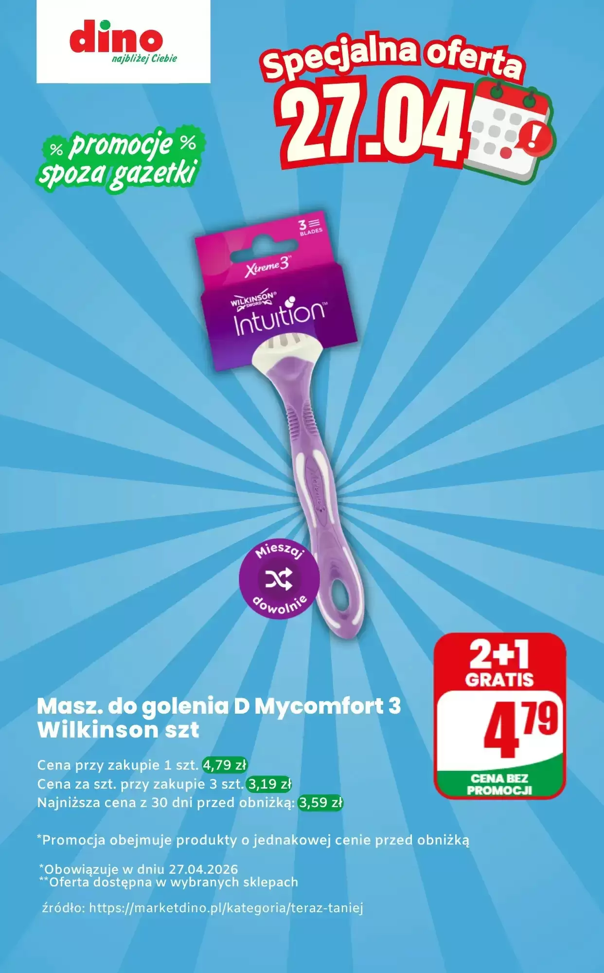 Dino Gazetka 27.04.2026 - 27.04.2026