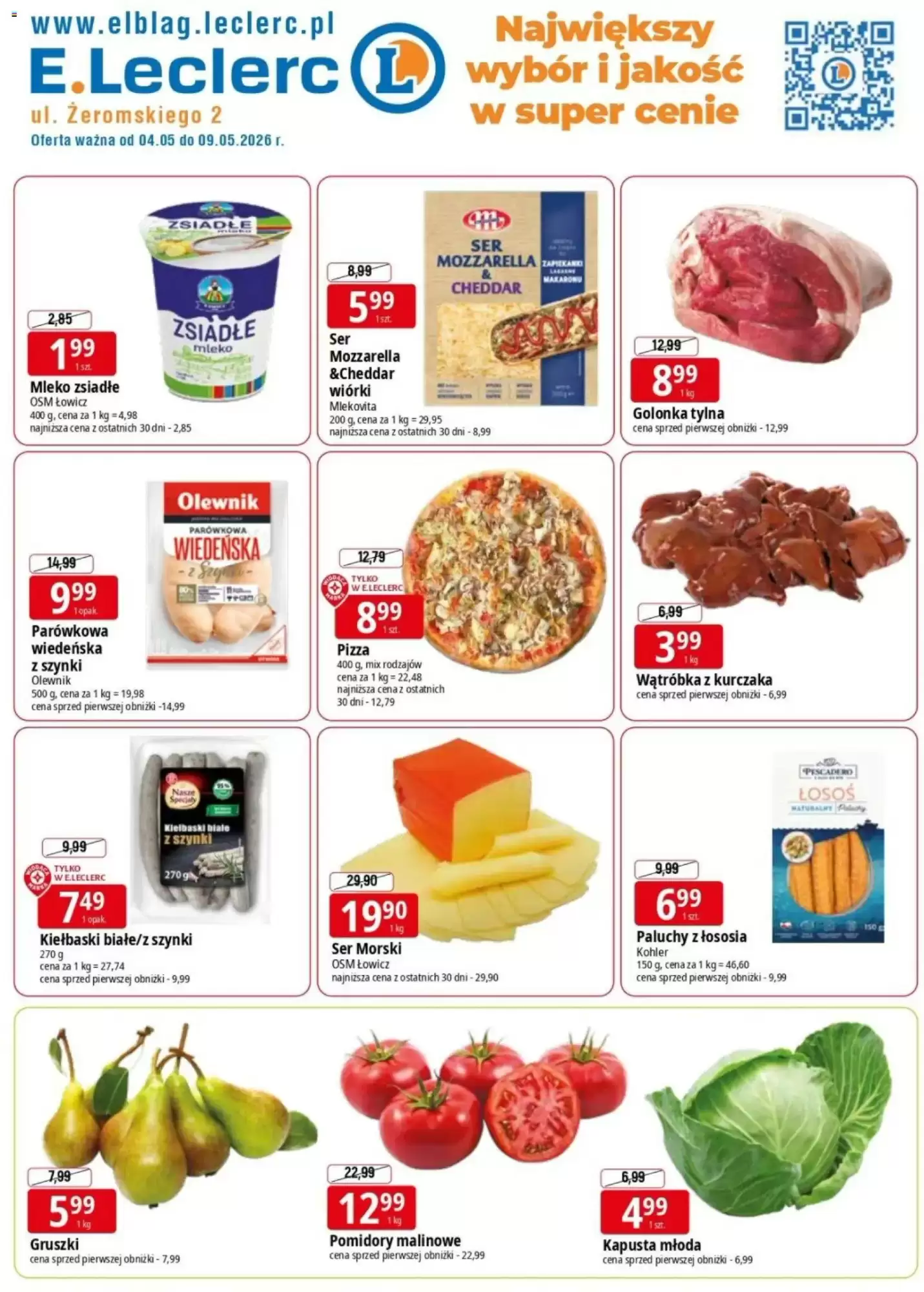 E.Leclerc Gazetka 04.05.2026 - 09.05.2026