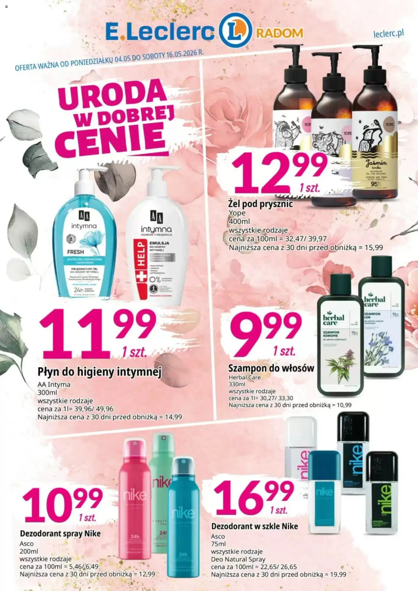 E.Leclerc Gazetka 04.05.2026 - 16.05.2026