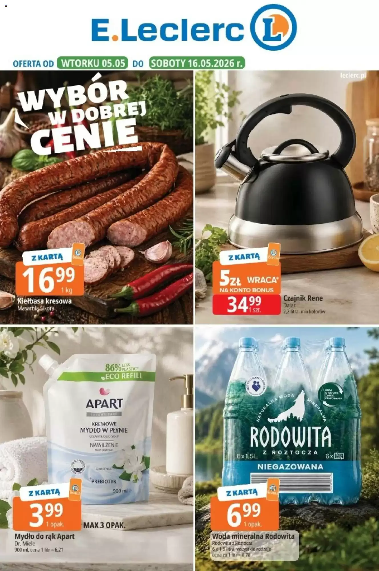 E.Leclerc Gazetka 05.05.2026 - 16.05.2026