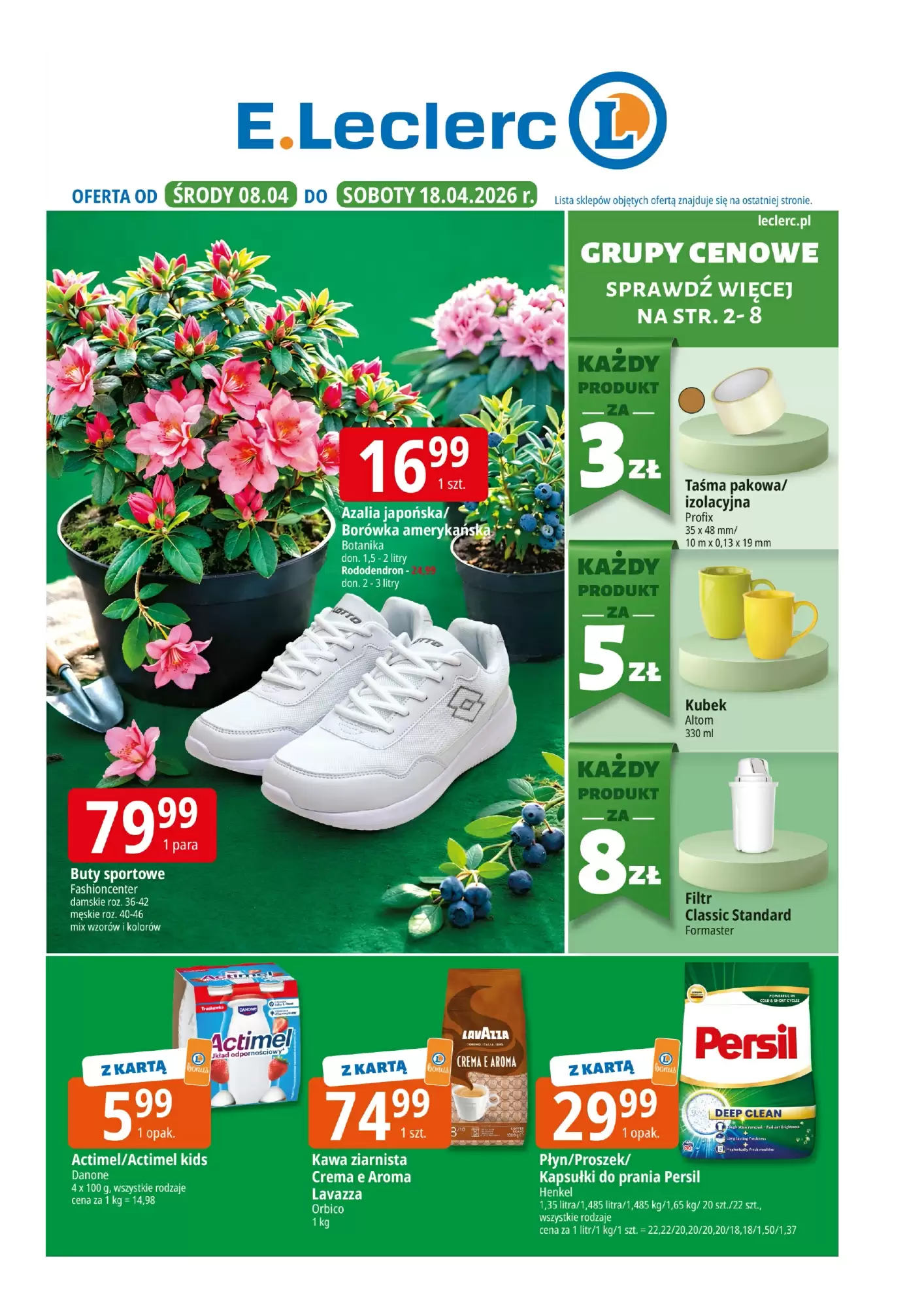 E.Leclerc Gazetka 08.04.2026 - 18.04.2026