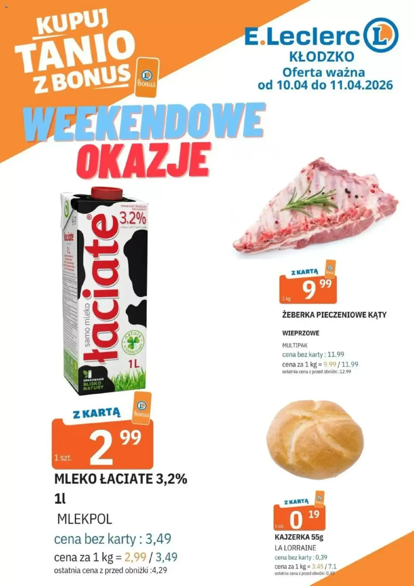 E.Leclerc Gazetka 10.04.2026 - 11.04.2026