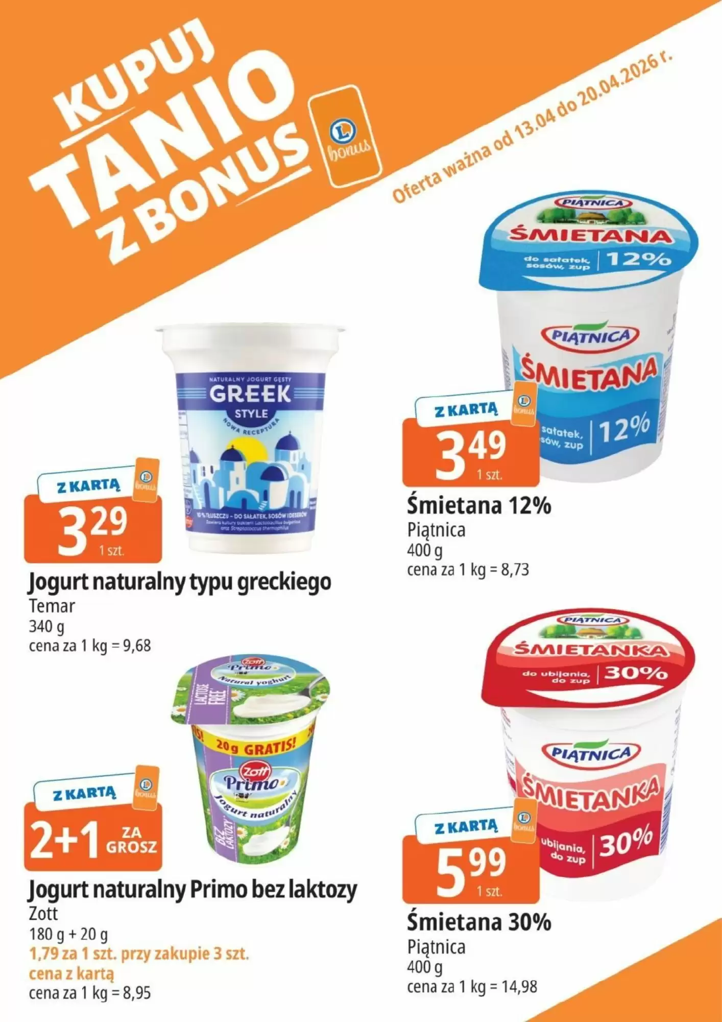 E.Leclerc Gazetka 13.04.2026 - 20.04.2026