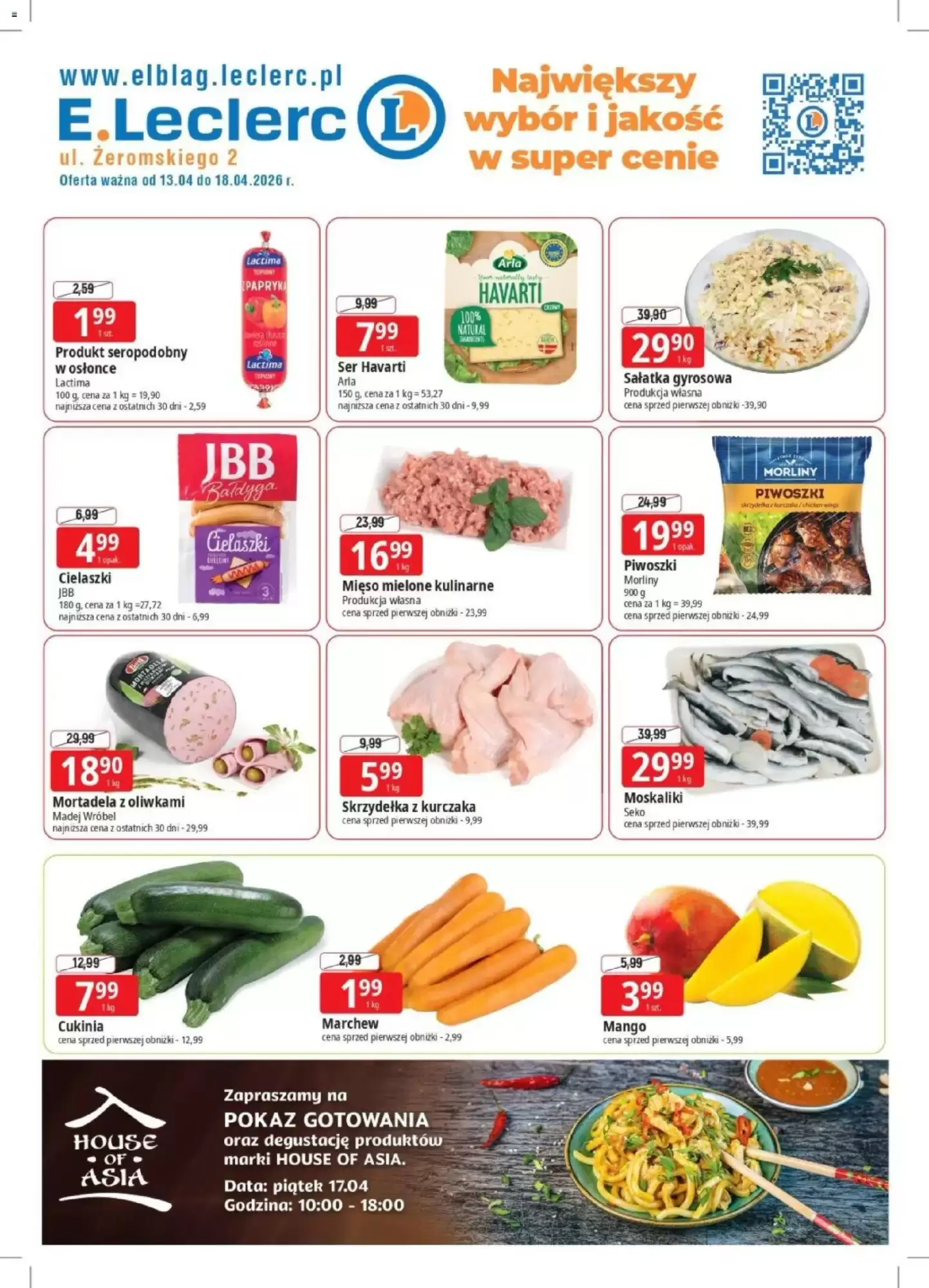 E.Leclerc Gazetka 13.04.2026 - 18.04.2026