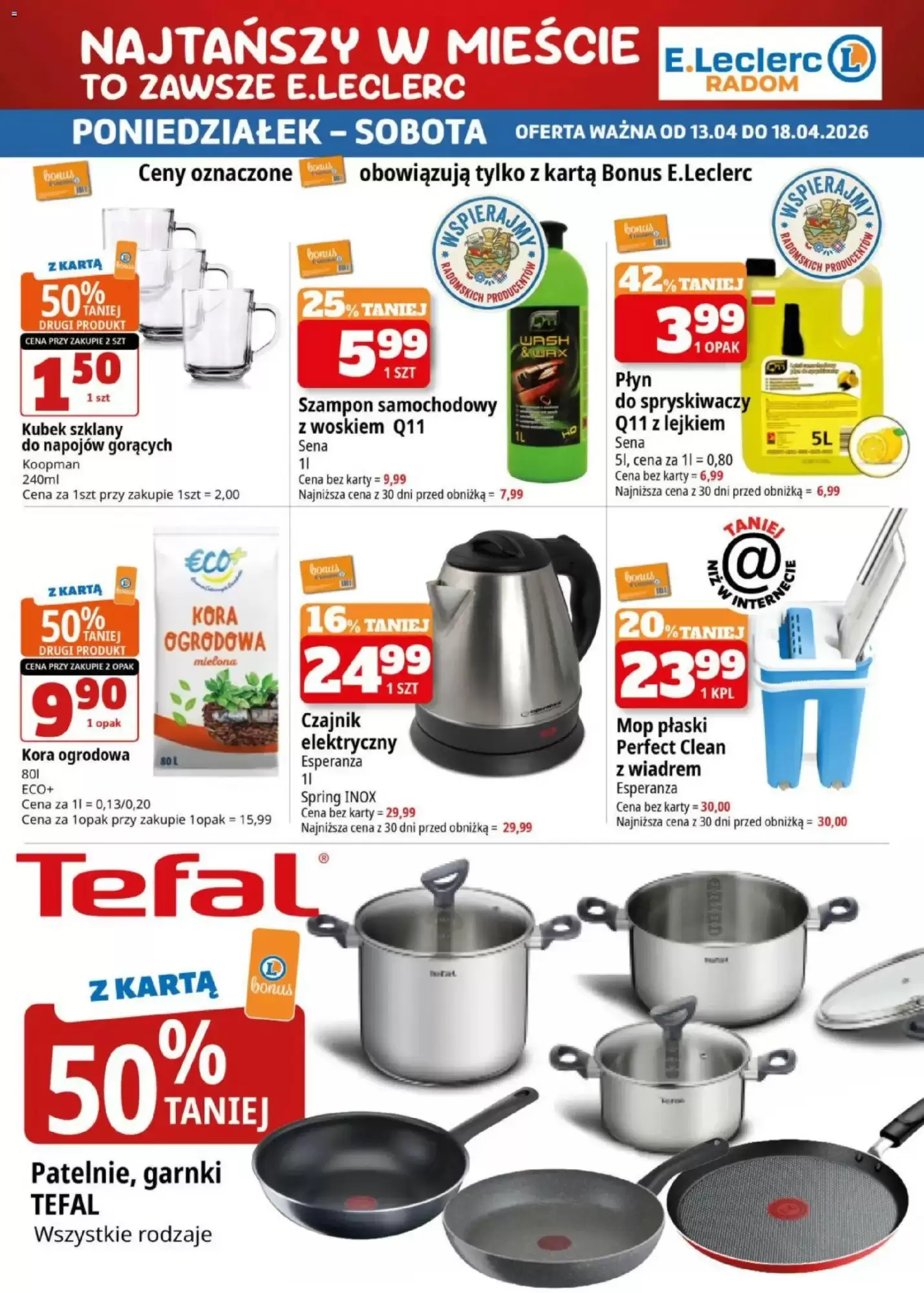 E.Leclerc Gazetka 13.04.2026 - 18.04.2026