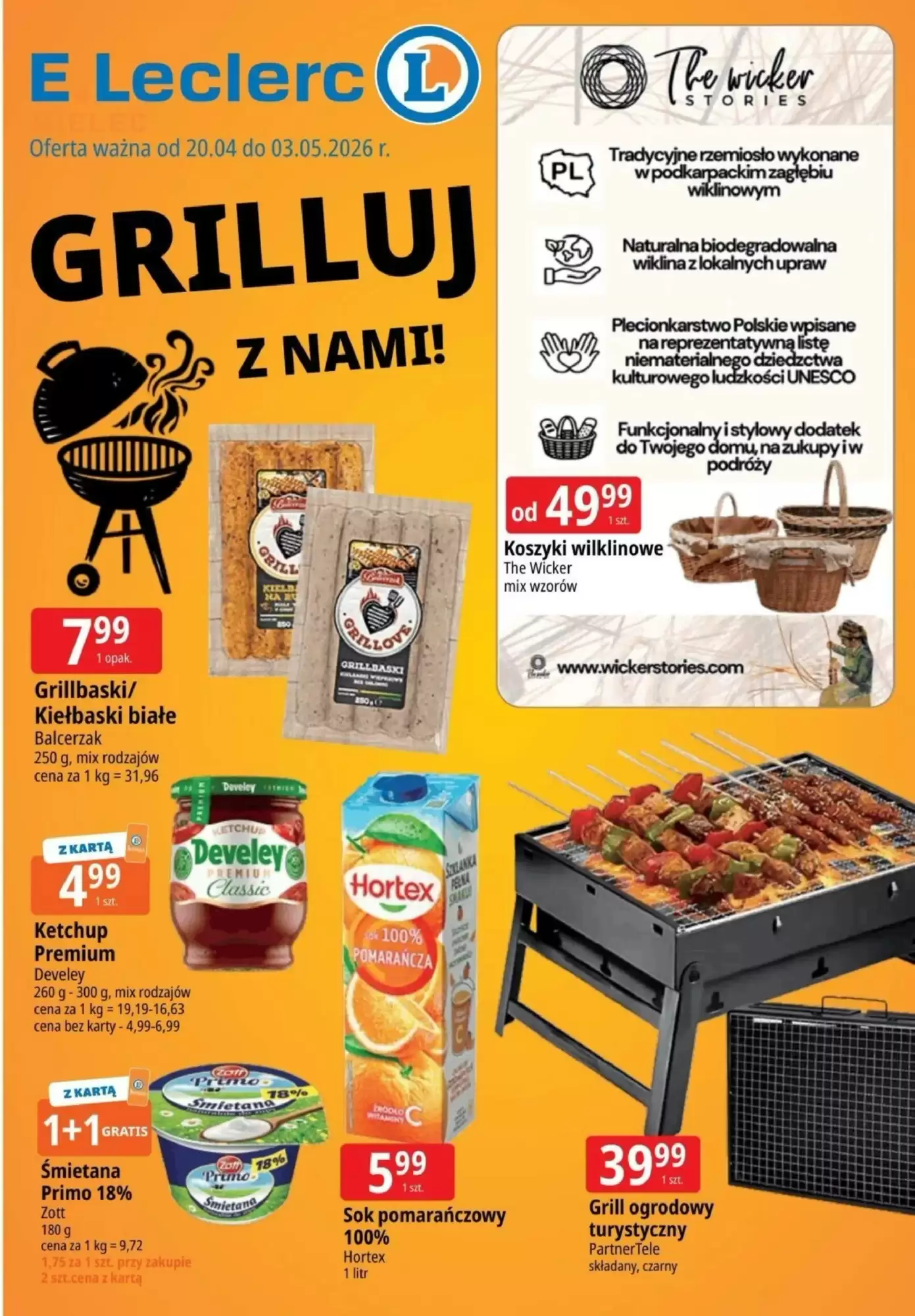 E.Leclerc Gazetka 20.04.2026 - 03.05.2026