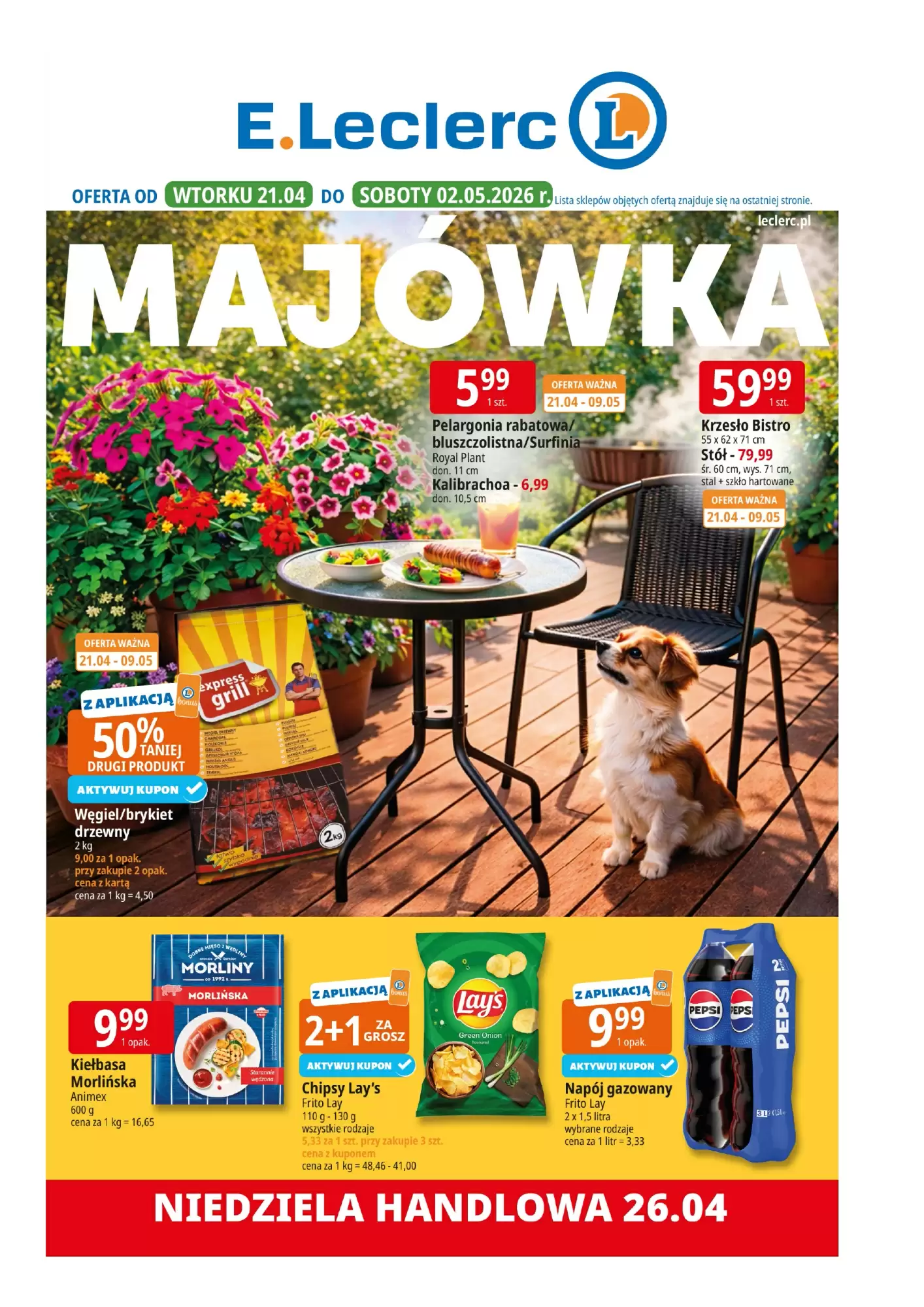 E.Leclerc Gazetka 21.04.2026 - 02.05.2026