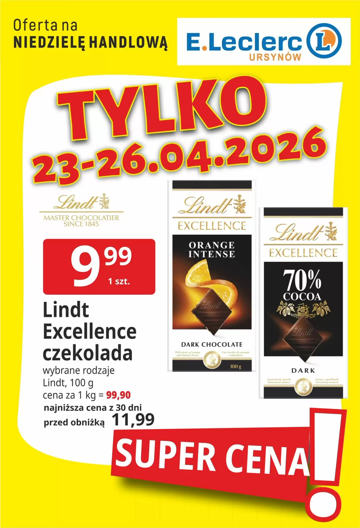 E.Leclerc Gazetka 23.04.2026 - 26.04.2026