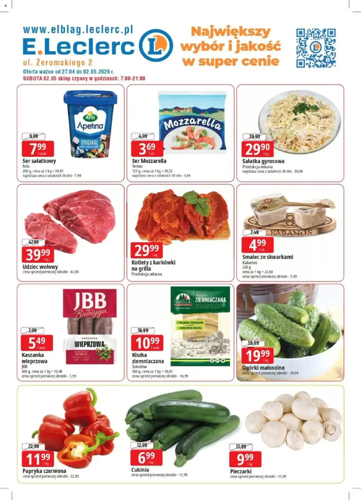 E.Leclerc Gazetka 27.04.2026 - 02.05.2026