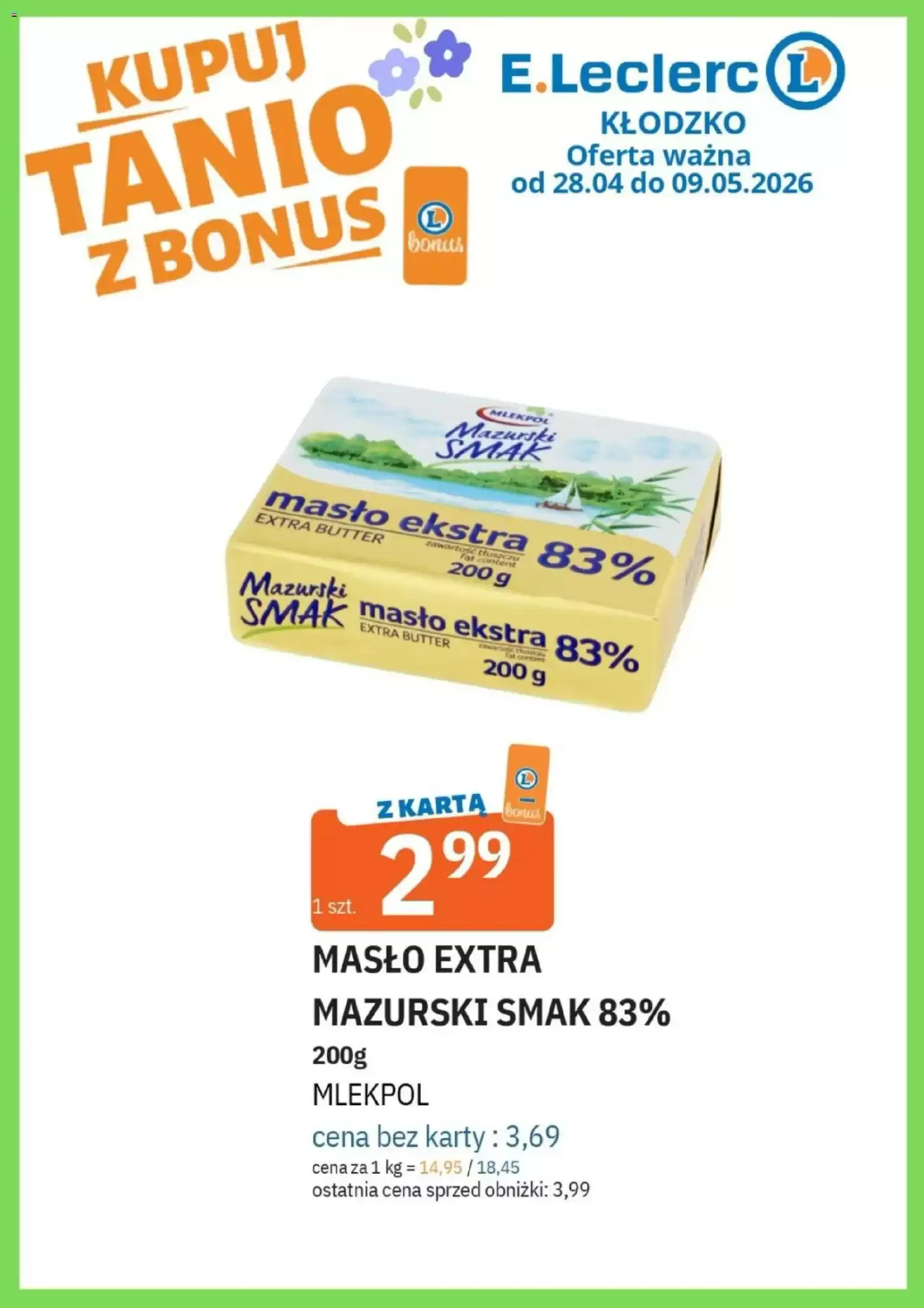 E.Leclerc Gazetka 28.04.2026 - 09.05.2026