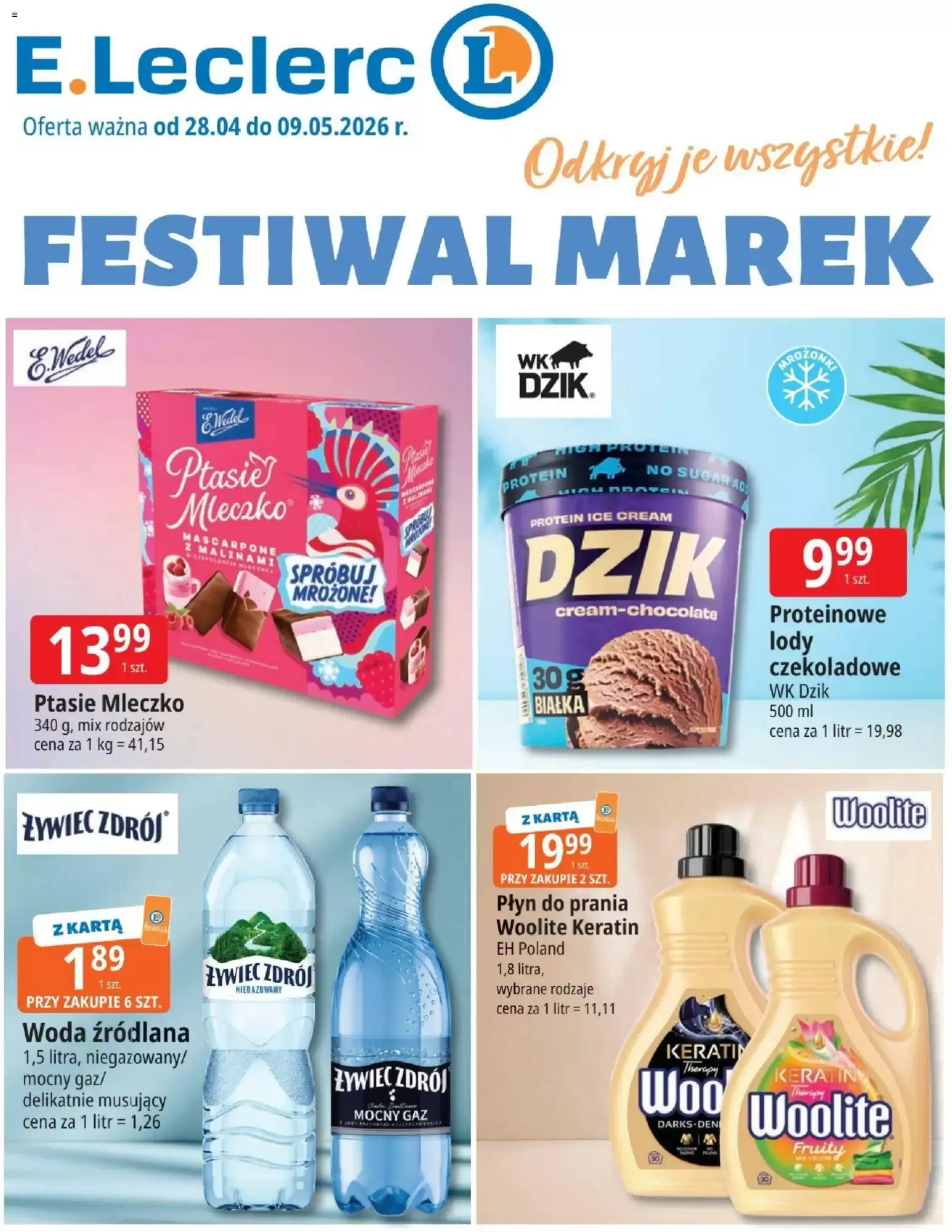 E.Leclerc Gazetka 28.04.2026 - 09.05.2026