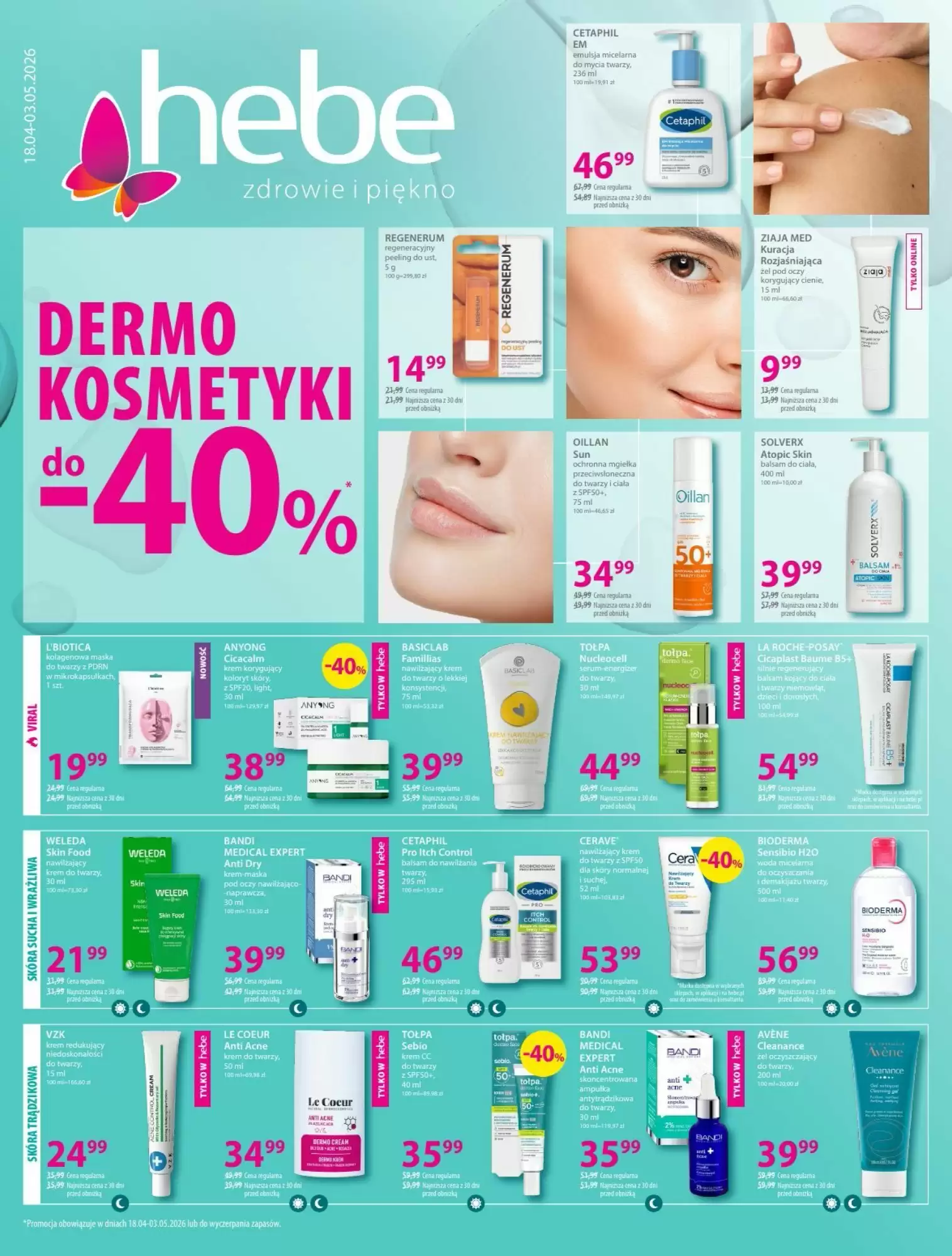 Hebe Gazetka 18.04.2026 - 03.05.2026