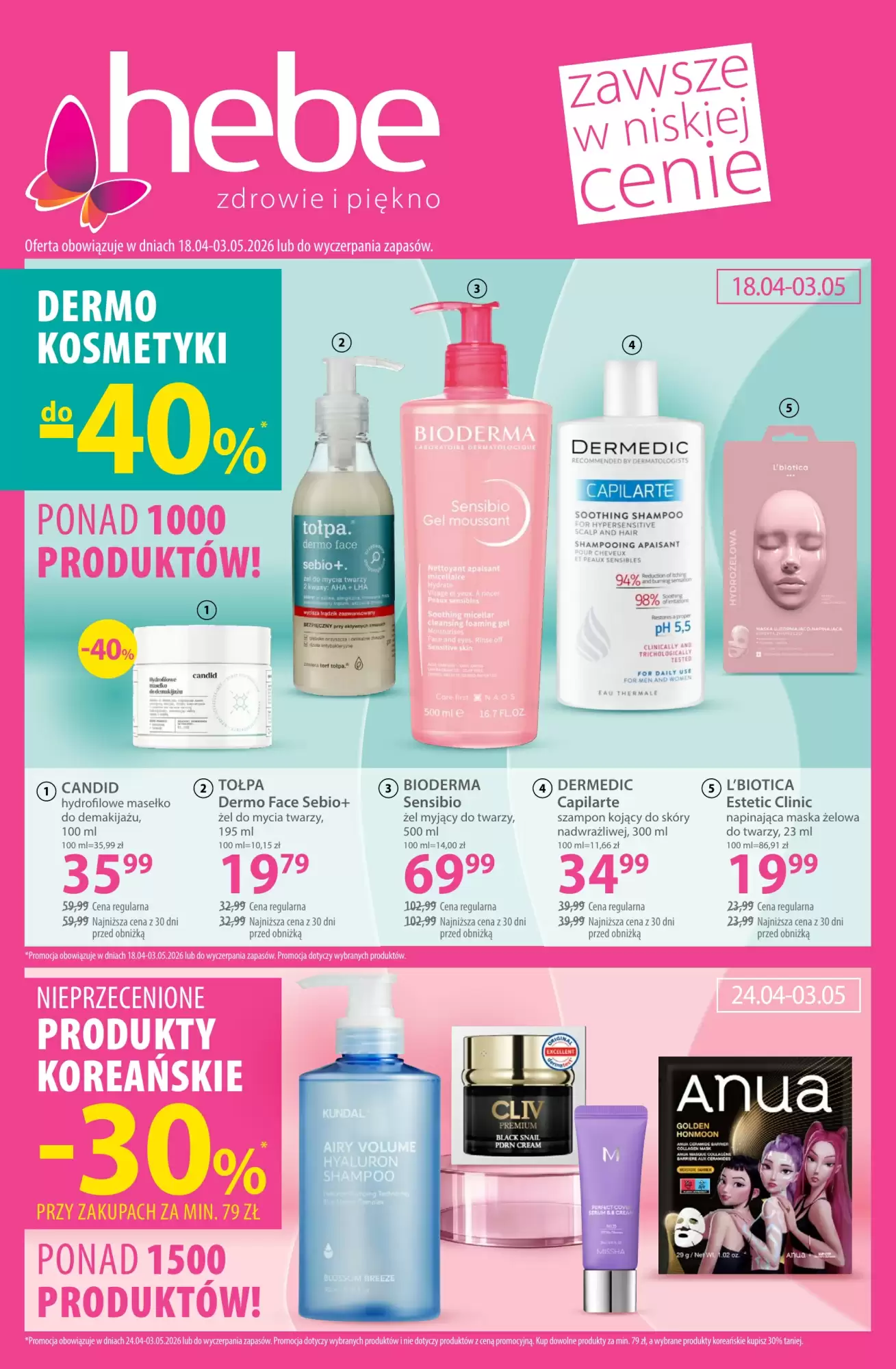 Hebe Gazetka 18.04.2026 - 03.05.2026