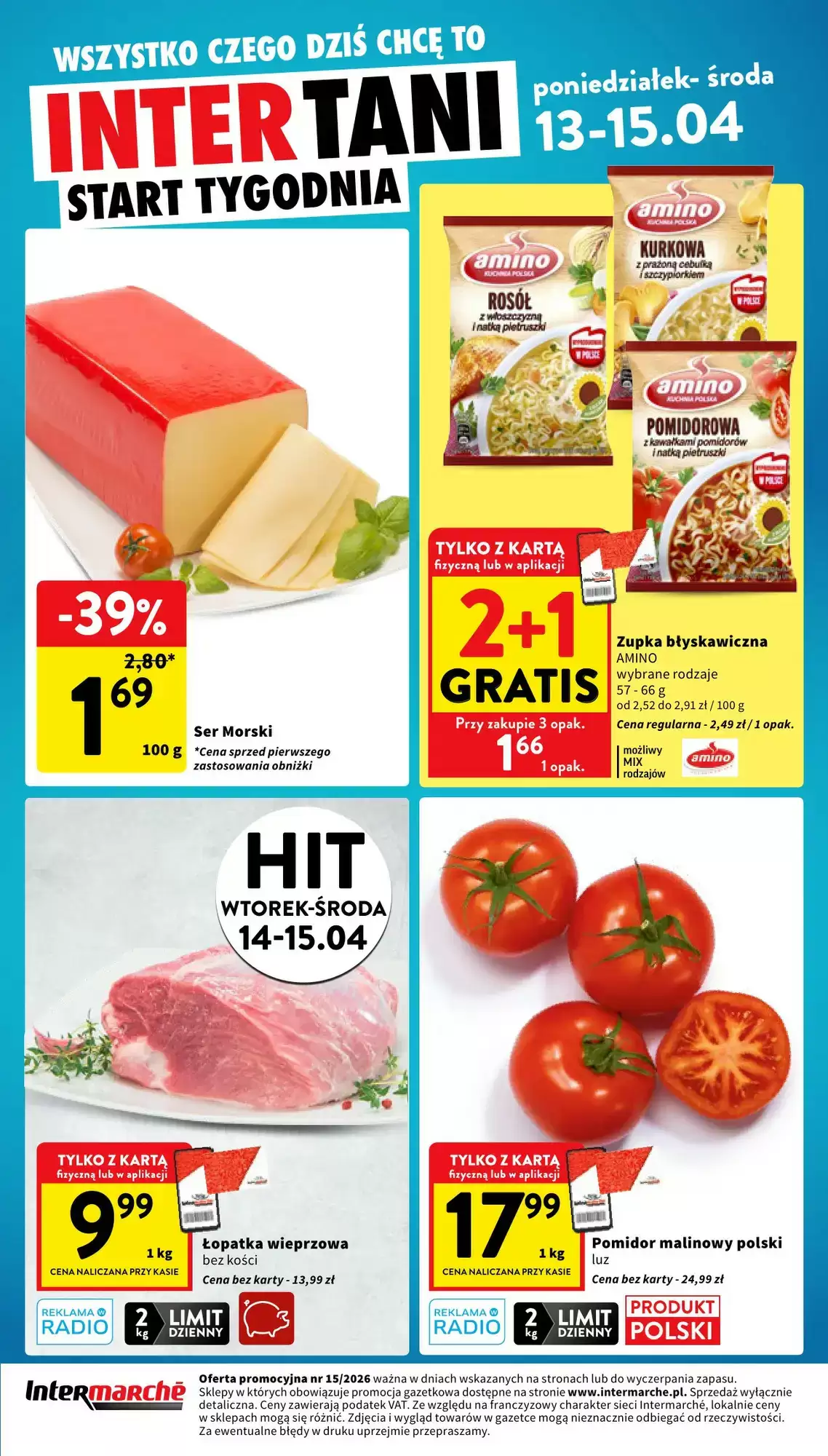 Intermarche Gazetka 13.04.2026 - 15.04.2026