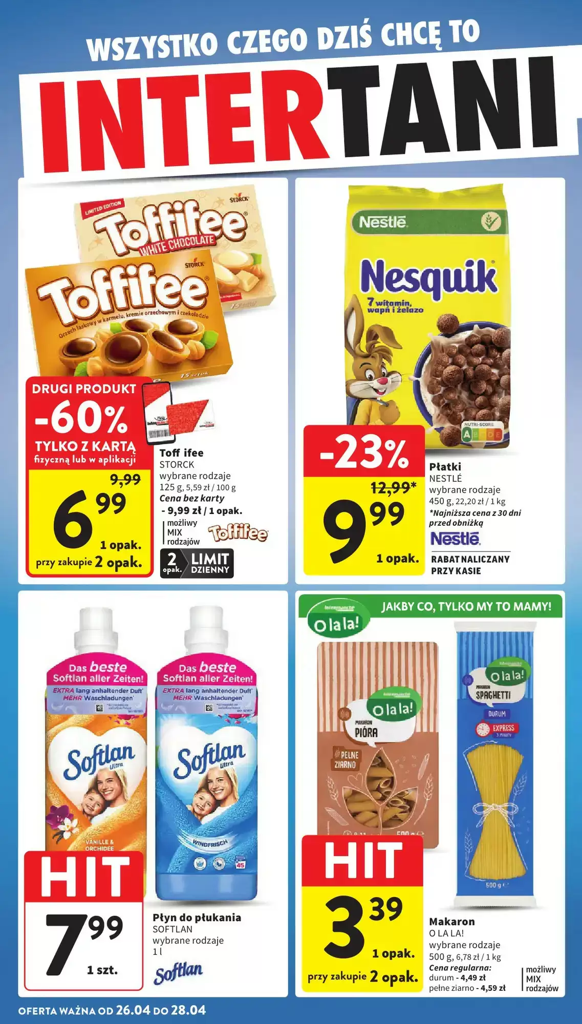 Intermarche Gazetka 26.04.2026 - 28.04.2026