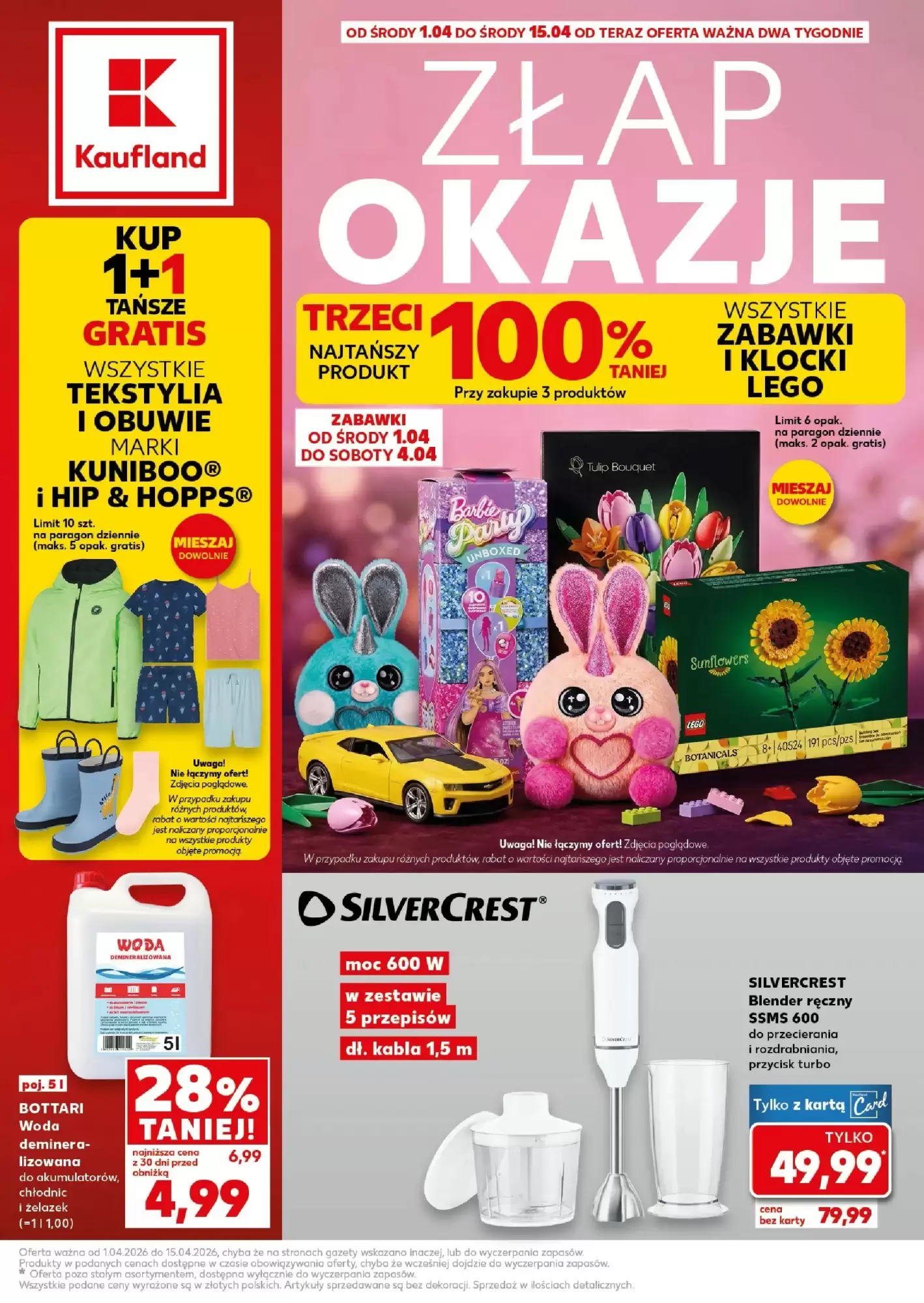 Kaufland Gazetka 01.04.2026 - 15.04.2026