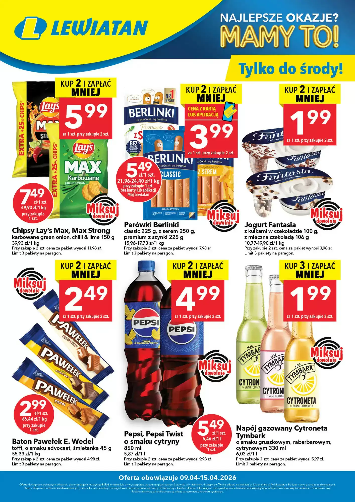 Lewiatan Gazetka 09.04.2026 - 15.04.2026