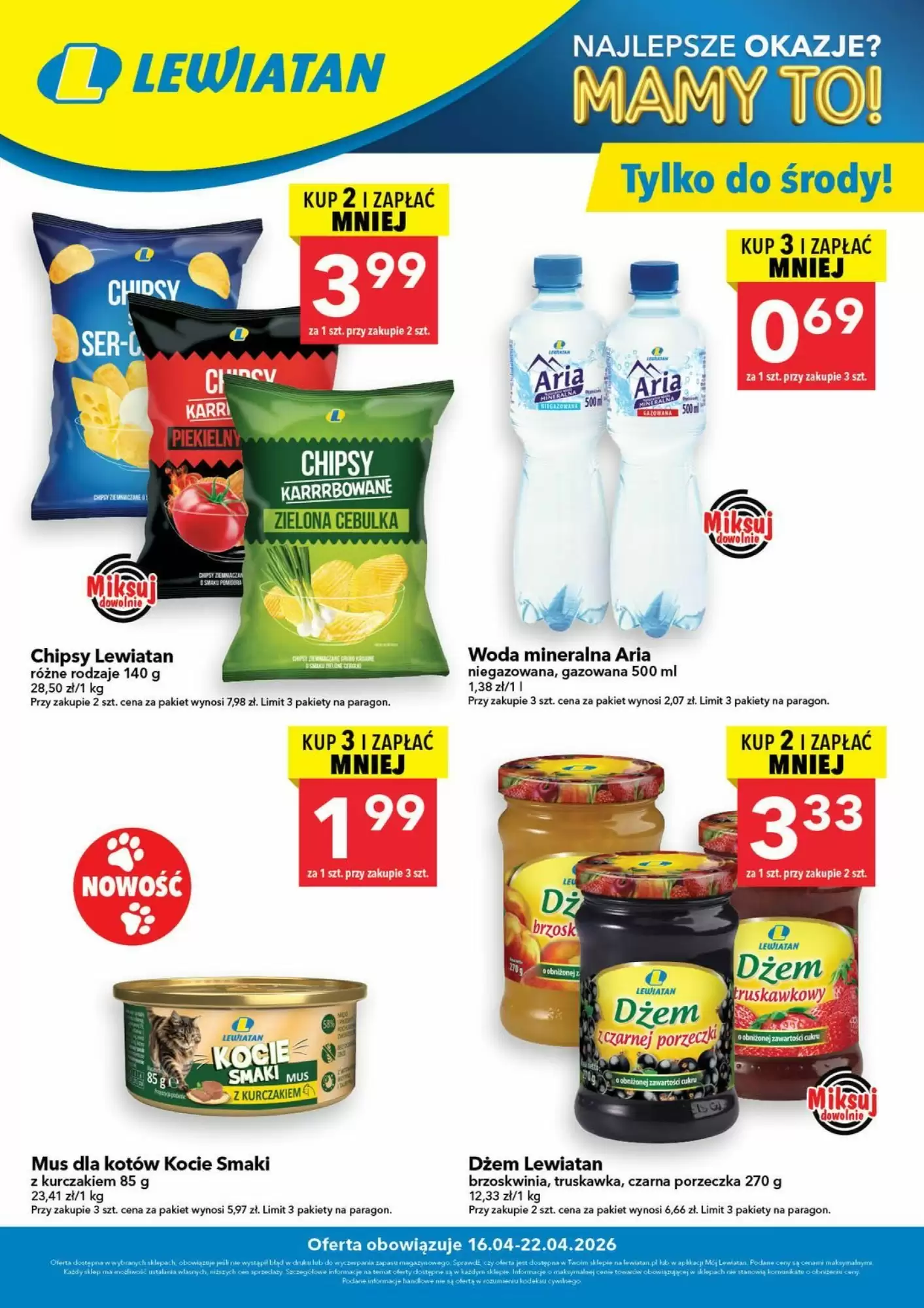 Lewiatan Gazetka 16.04.2026 - 22.04.2026