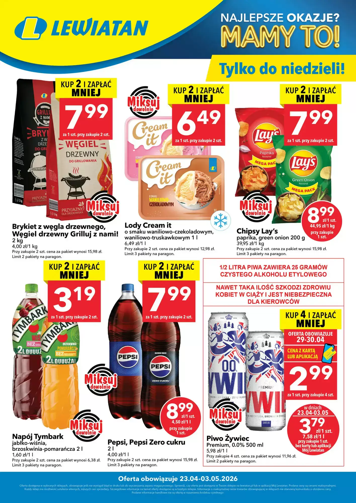 Lewiatan Gazetka 23.04.2026 - 03.05.2026