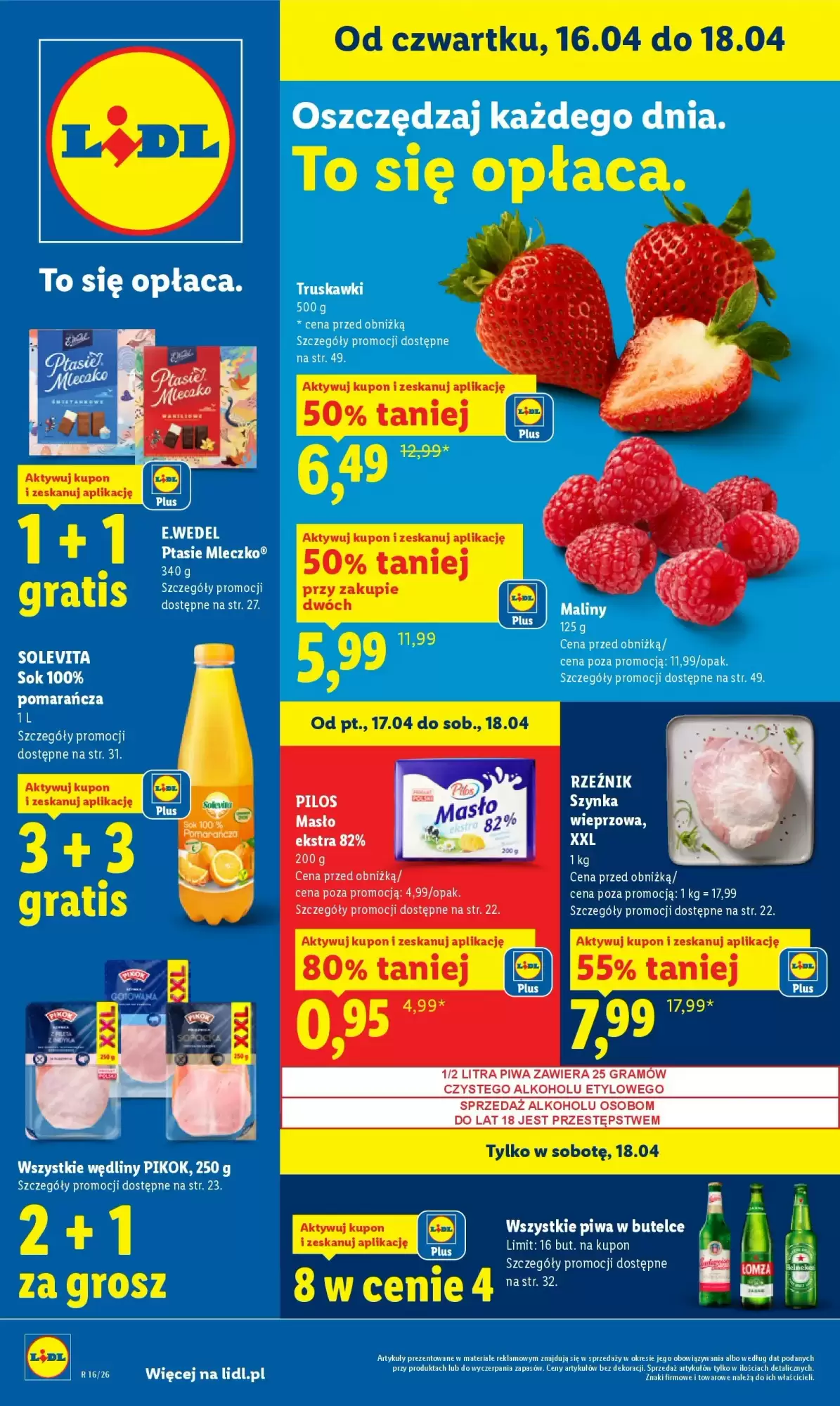 Lidl Gazetka 16.04.2026 - 18.04.2026