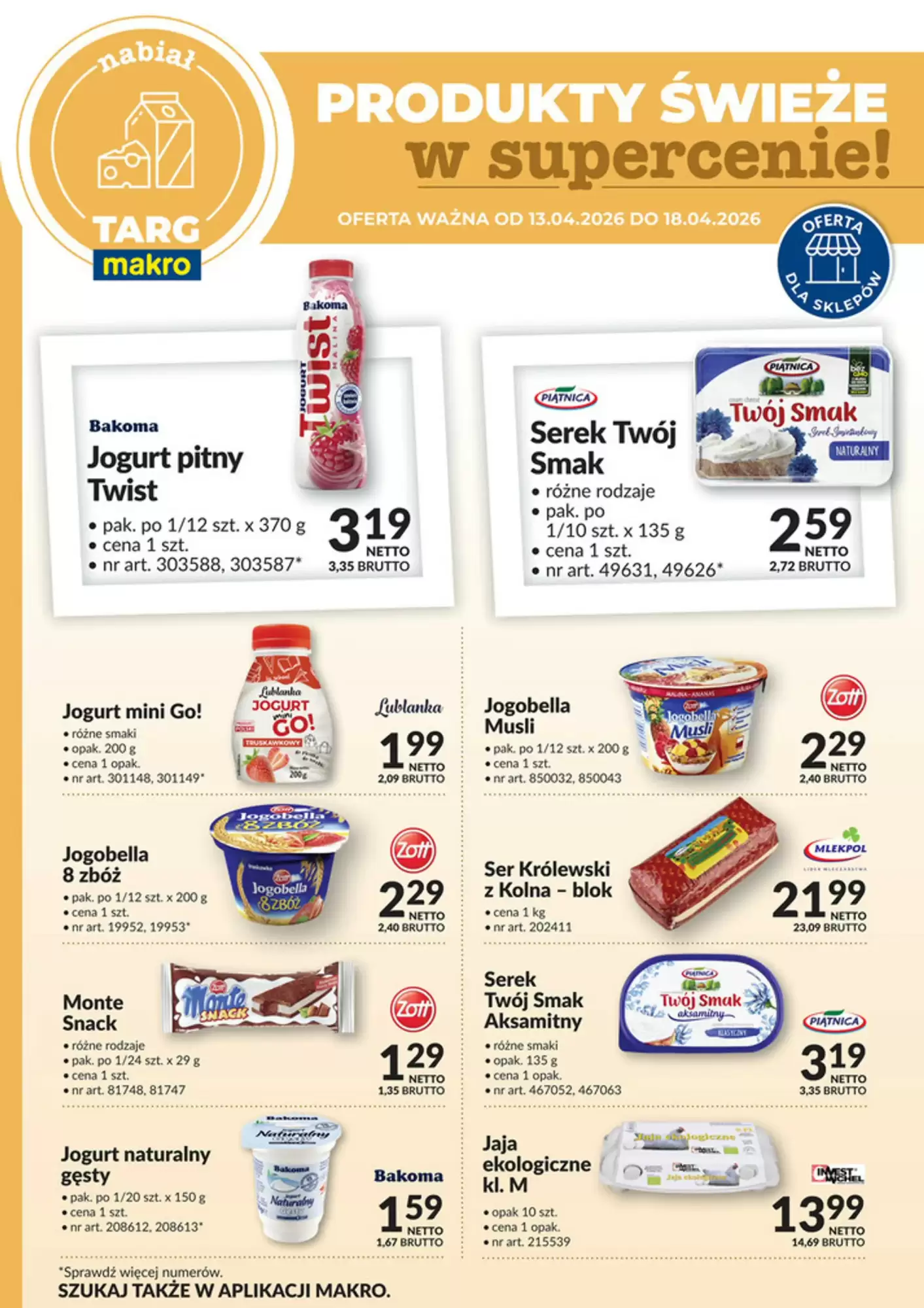 Makro Gazetka 13.04.2026 - 18.04.2026