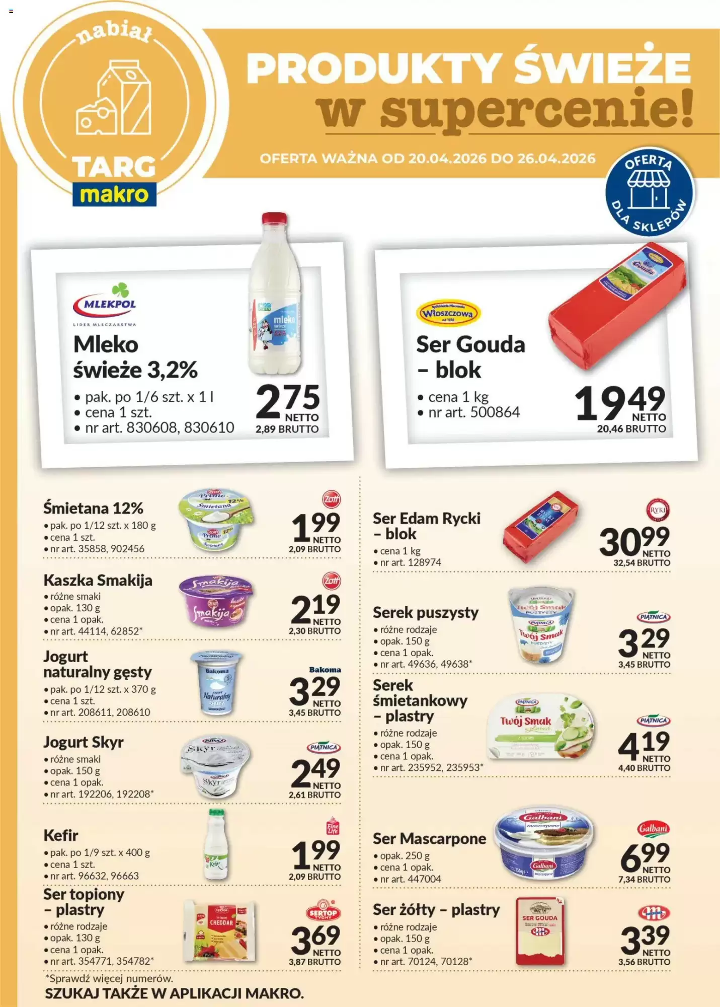 Makro Gazetka 20.04.2026 - 26.04.2026