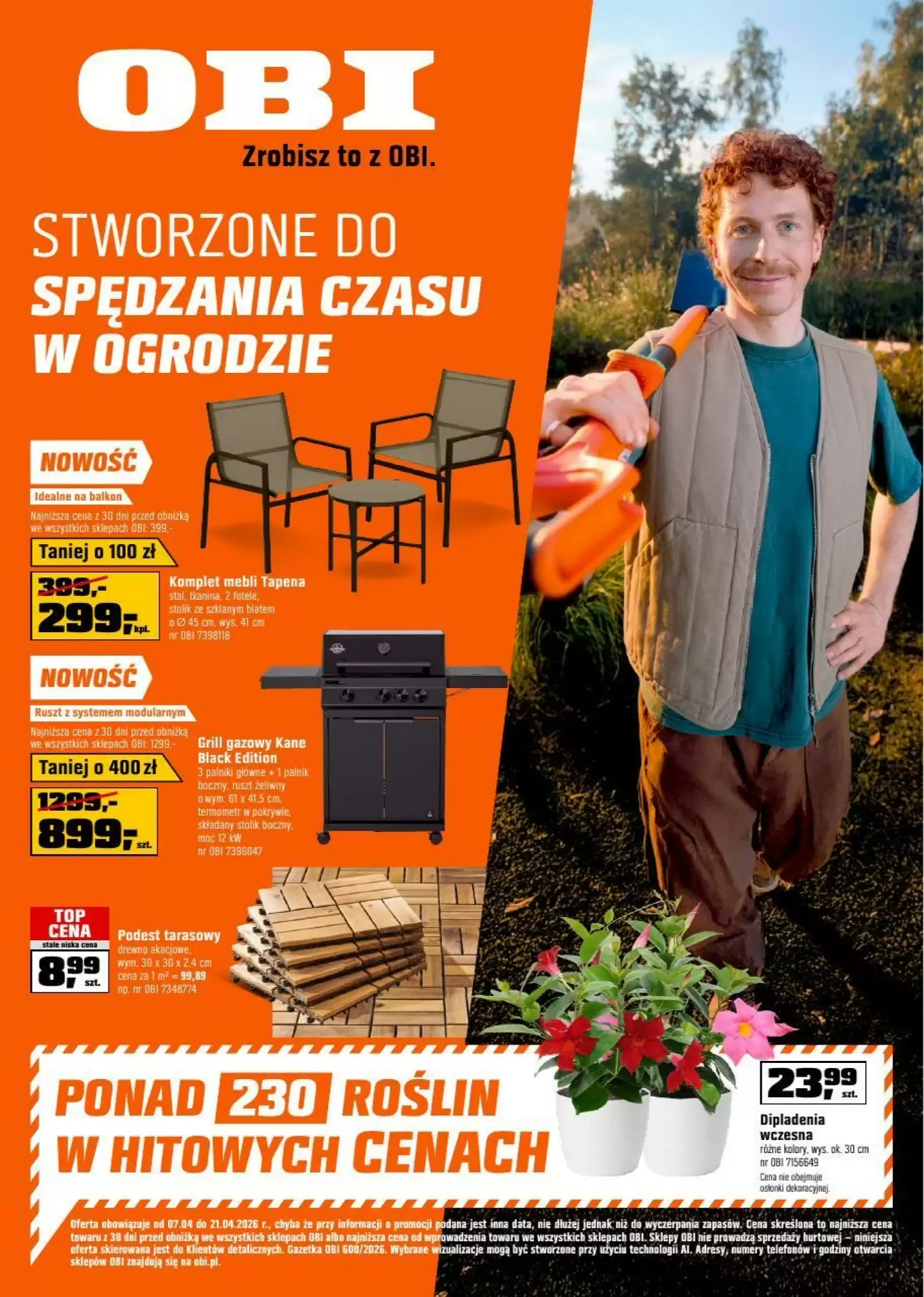 Obi Gazetka 07.04.2026 - 21.04.2026