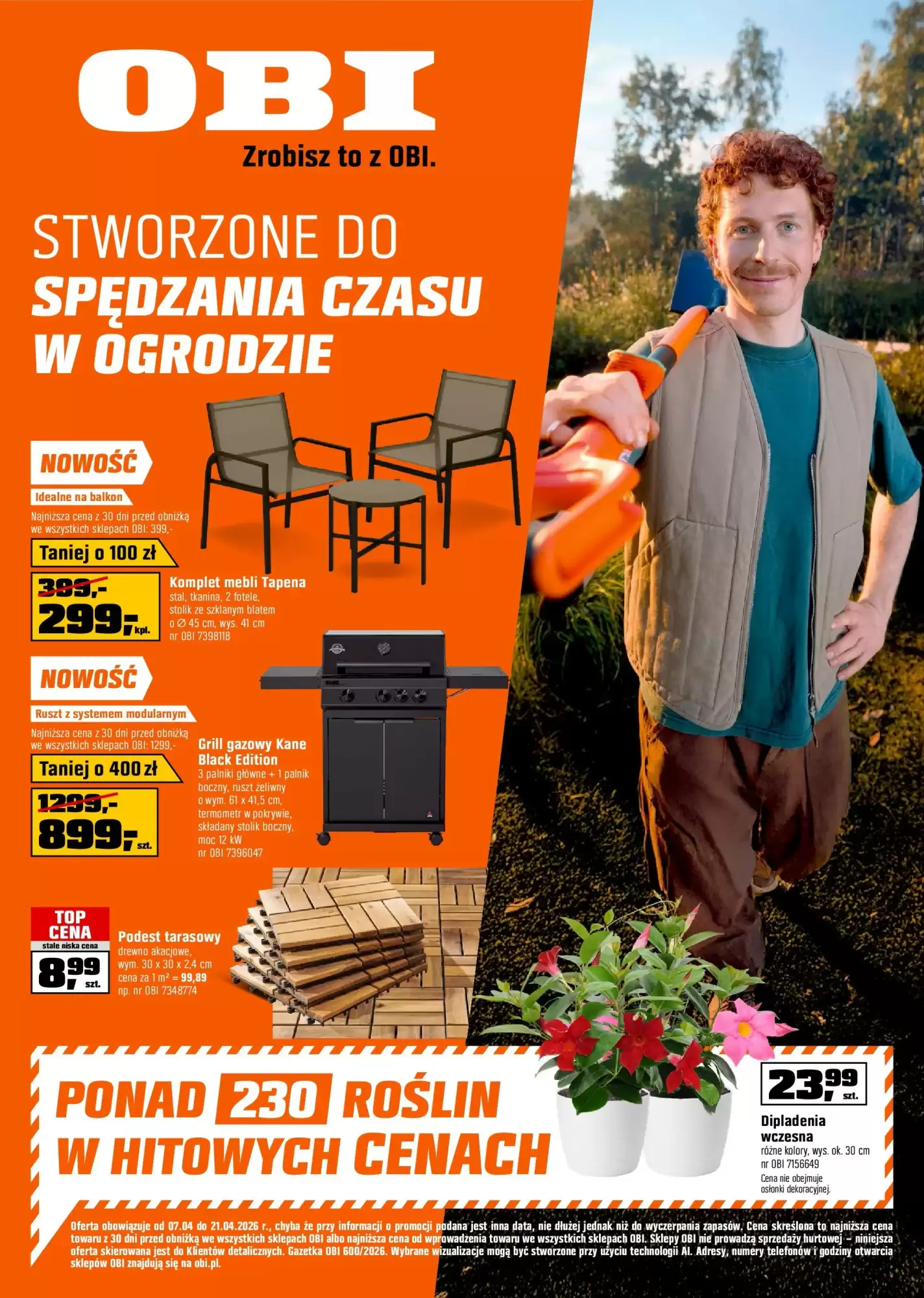 Obi Gazetka 07.04.2026 - 21.04.2026
