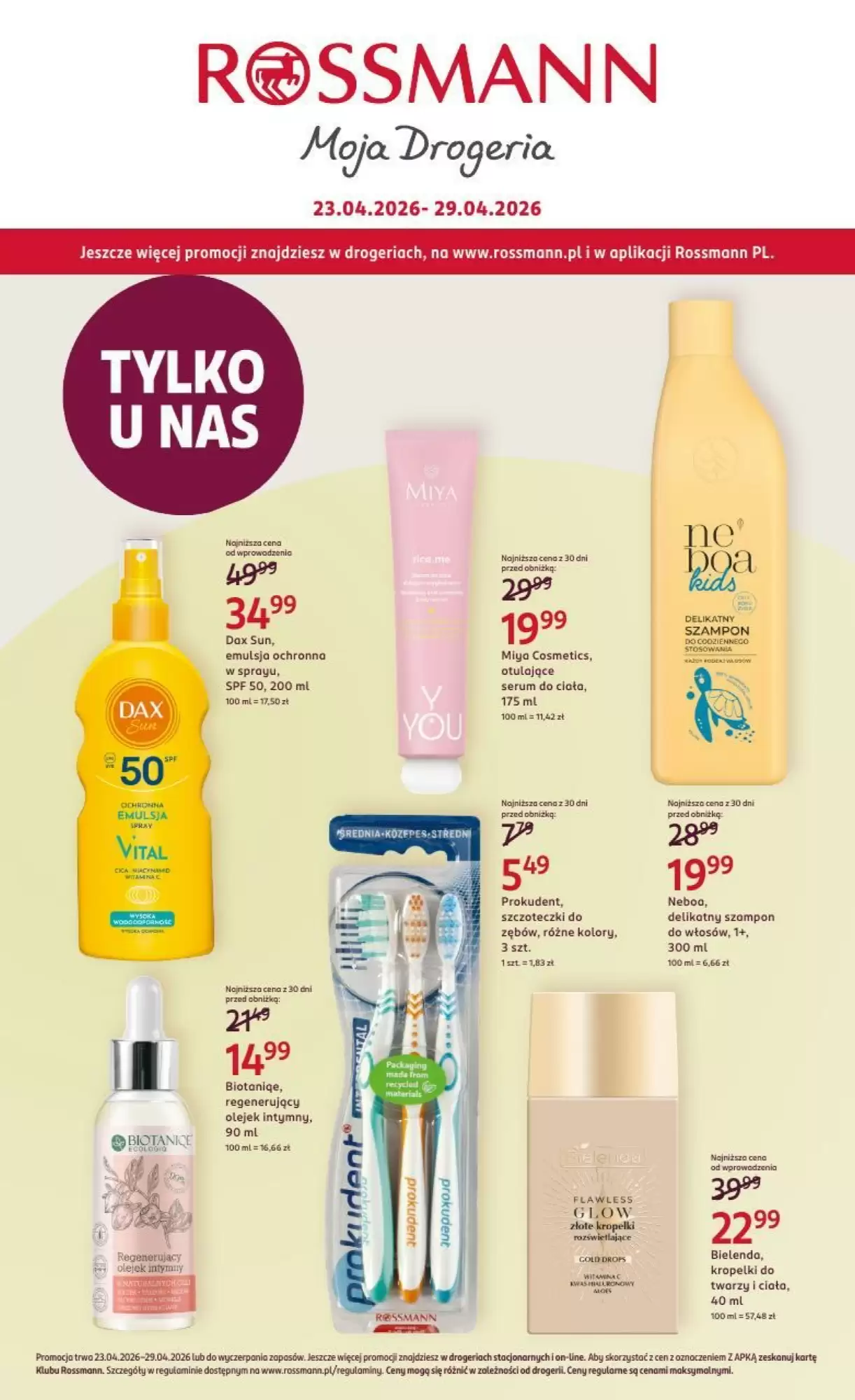 Rossmann Gazetka 23.04.2026 - 29.04.2026