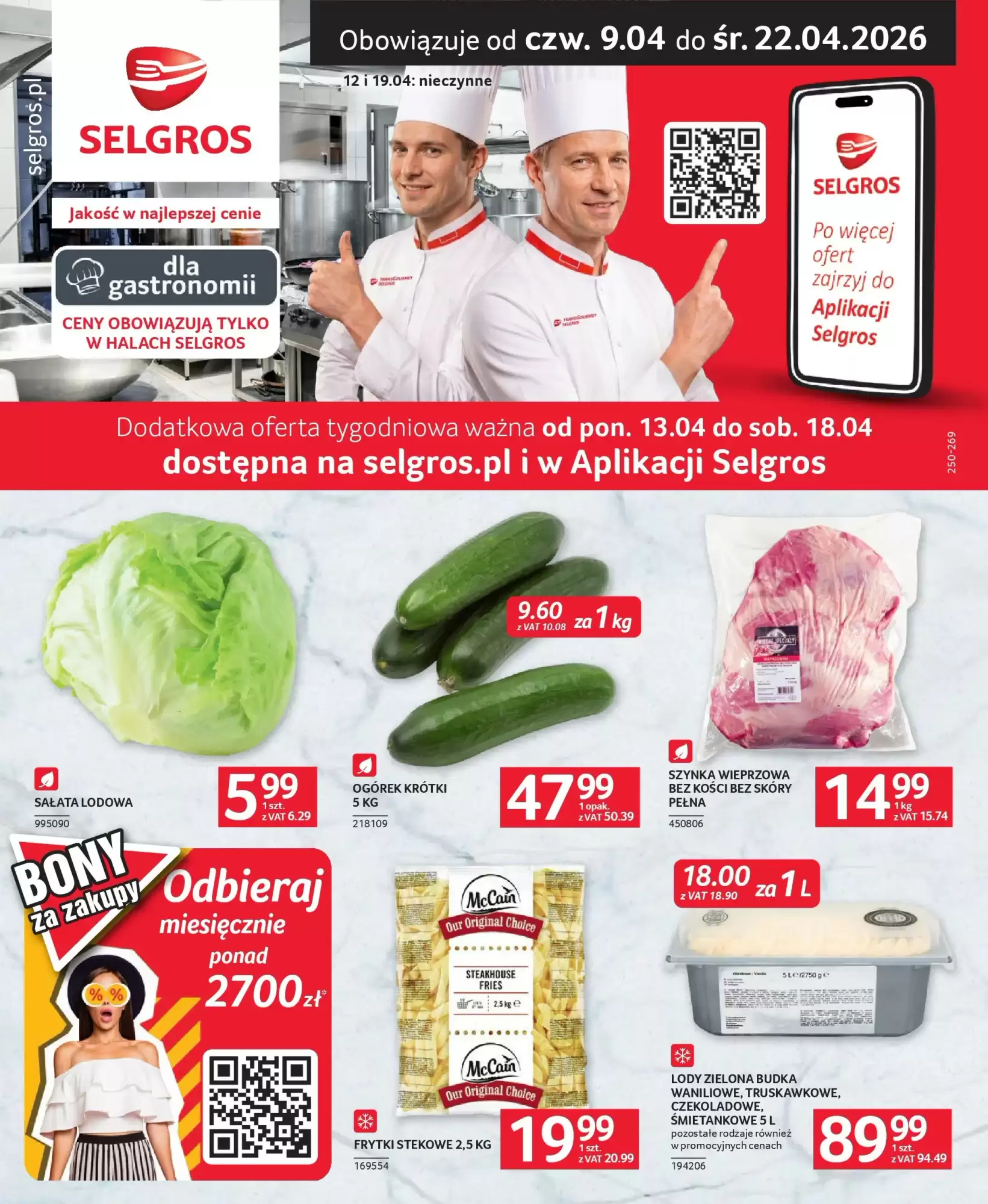 Selgros Gazetka 09.04.2026 - 22.04.2026