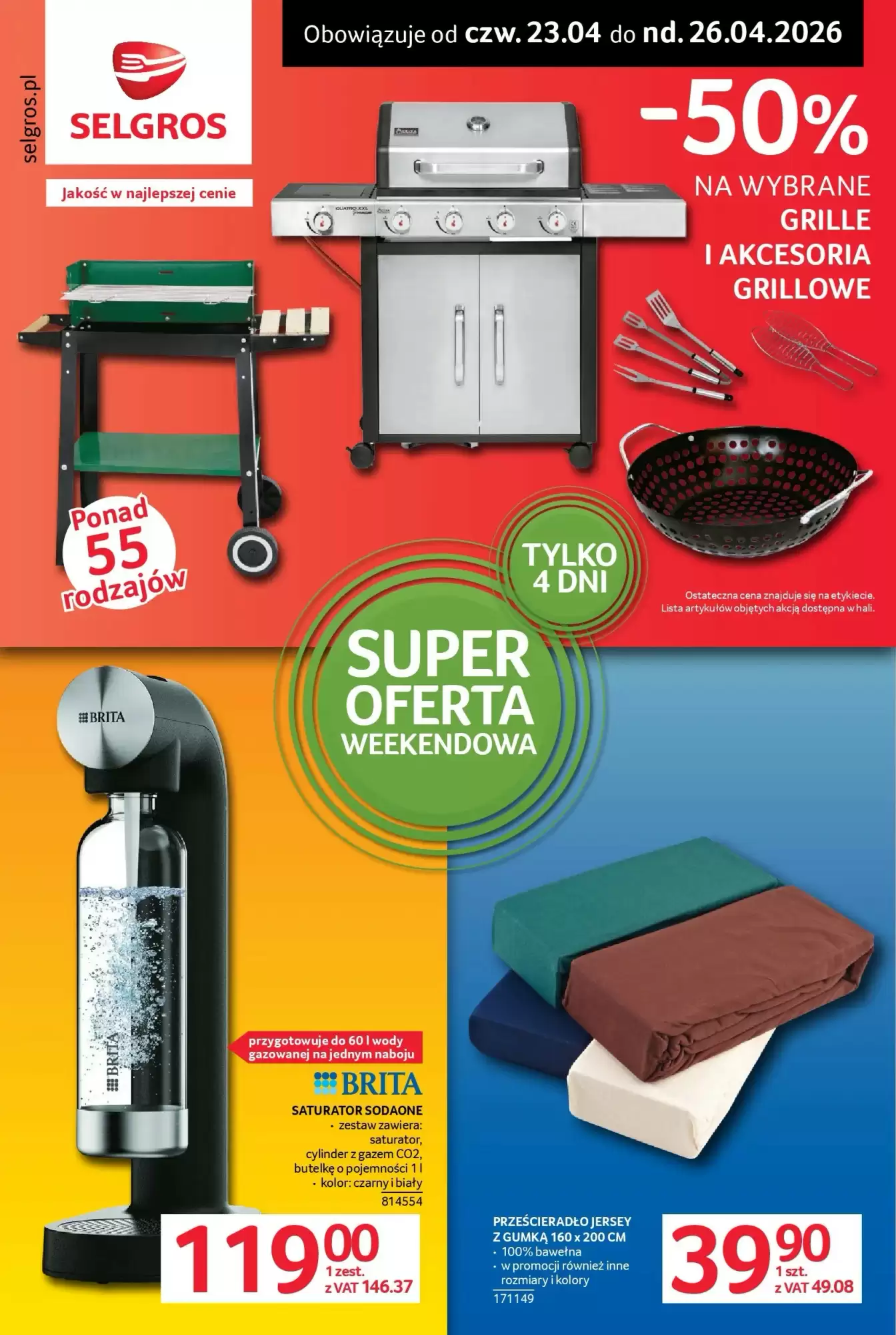 Selgros Gazetka 23.04.2026 - 26.04.2026